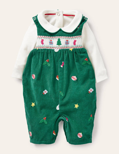 Nostalgic Play Set-Forest Green Embroidery