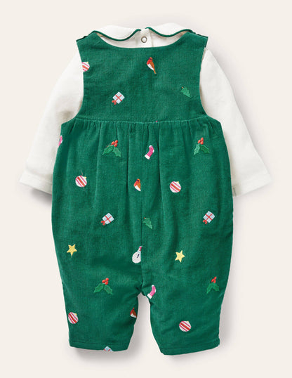 Nostalgic Play Set-Forest Green Embroidery