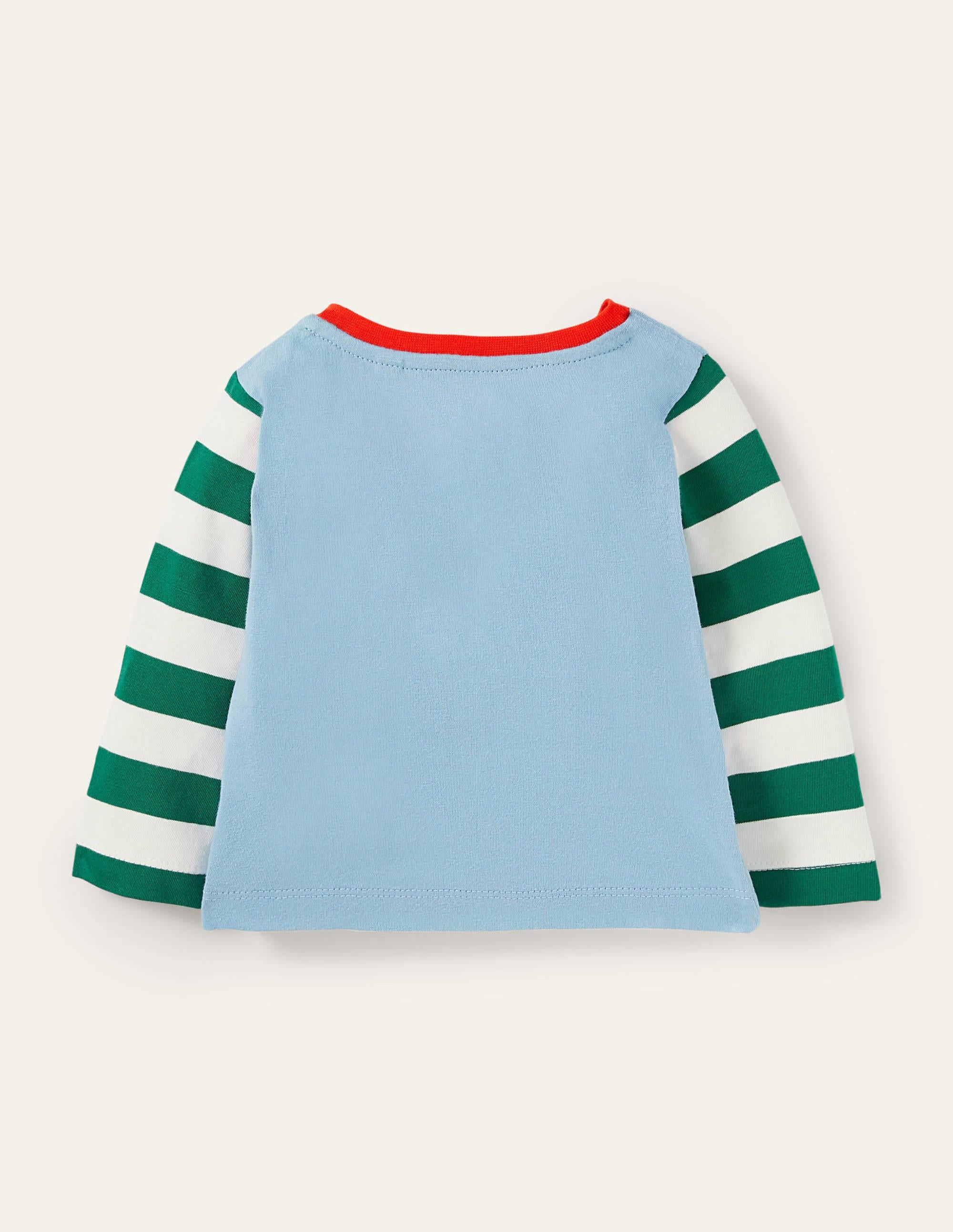 T-shirt motif traîneau de Noël-Traîneau bleu surf - Image 2