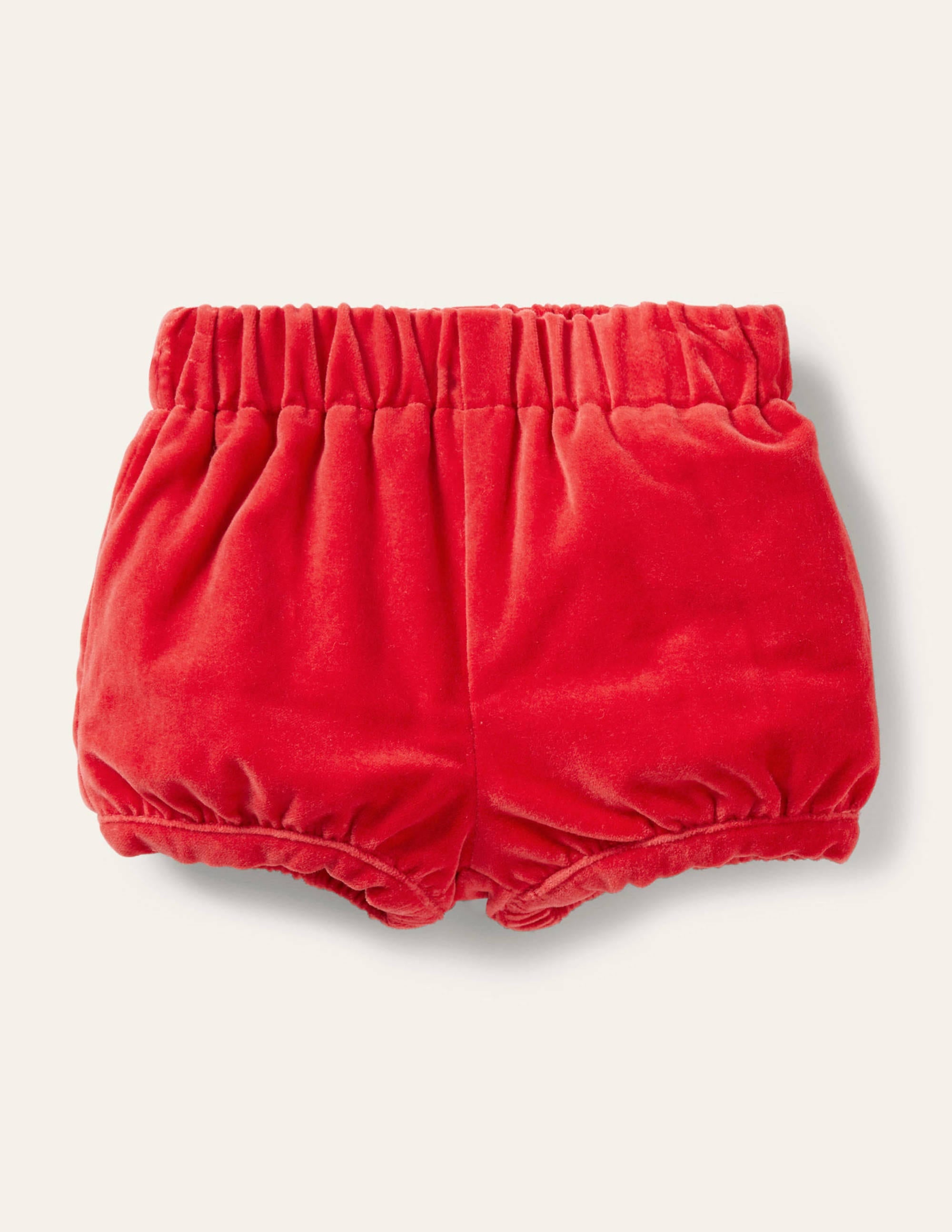 Short bouffant en velours-Rouge rockabilly - Image 1