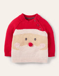 Fröhlicher weihnachtlicher Pullover-Peperonirot, Weihnachtsmann