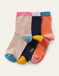 Knöchelsocken im 3er-Pack-Einfarbig