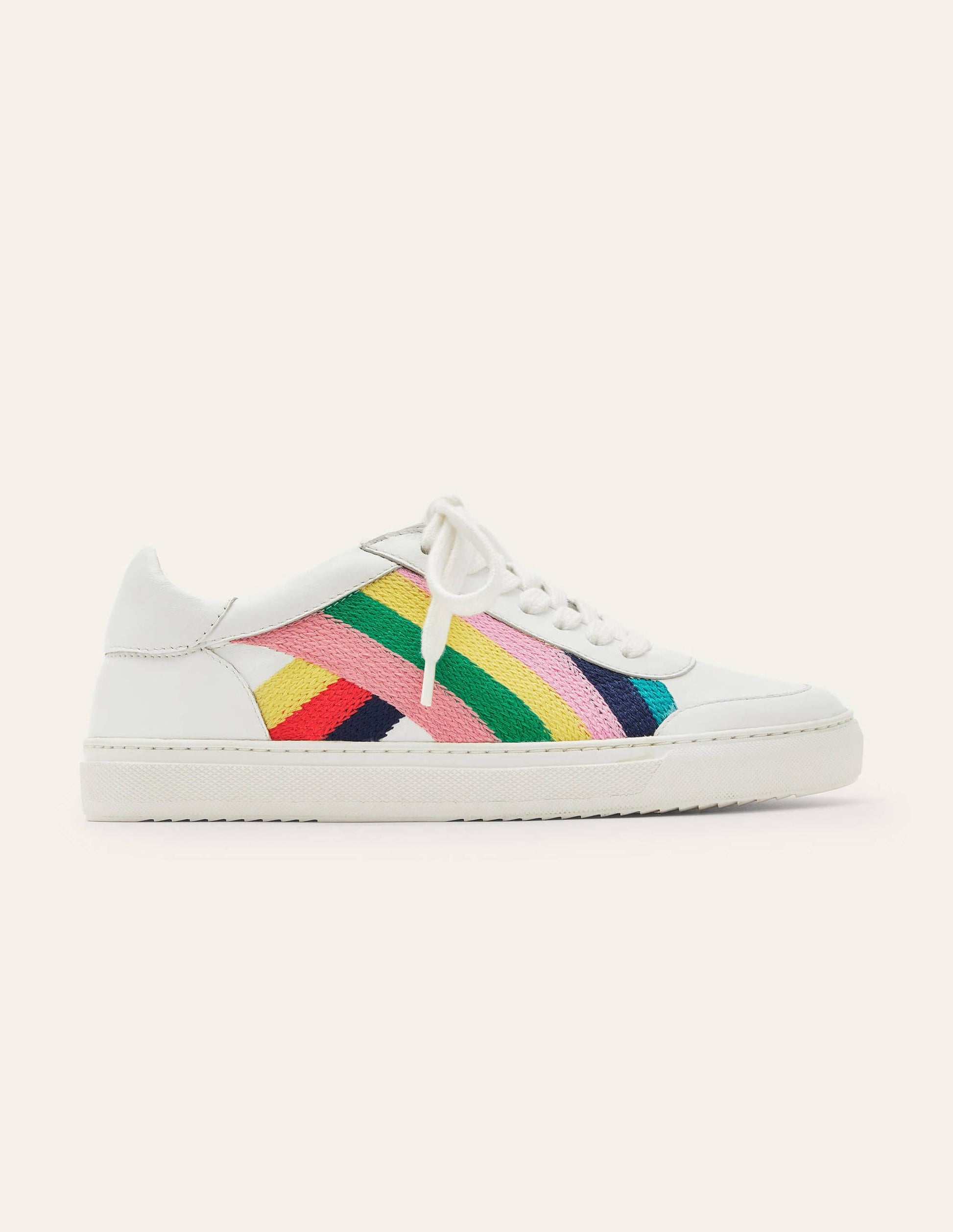 Helen Turnschuhe mit Zickzackmuster-Regenbogen, Gestickt-2