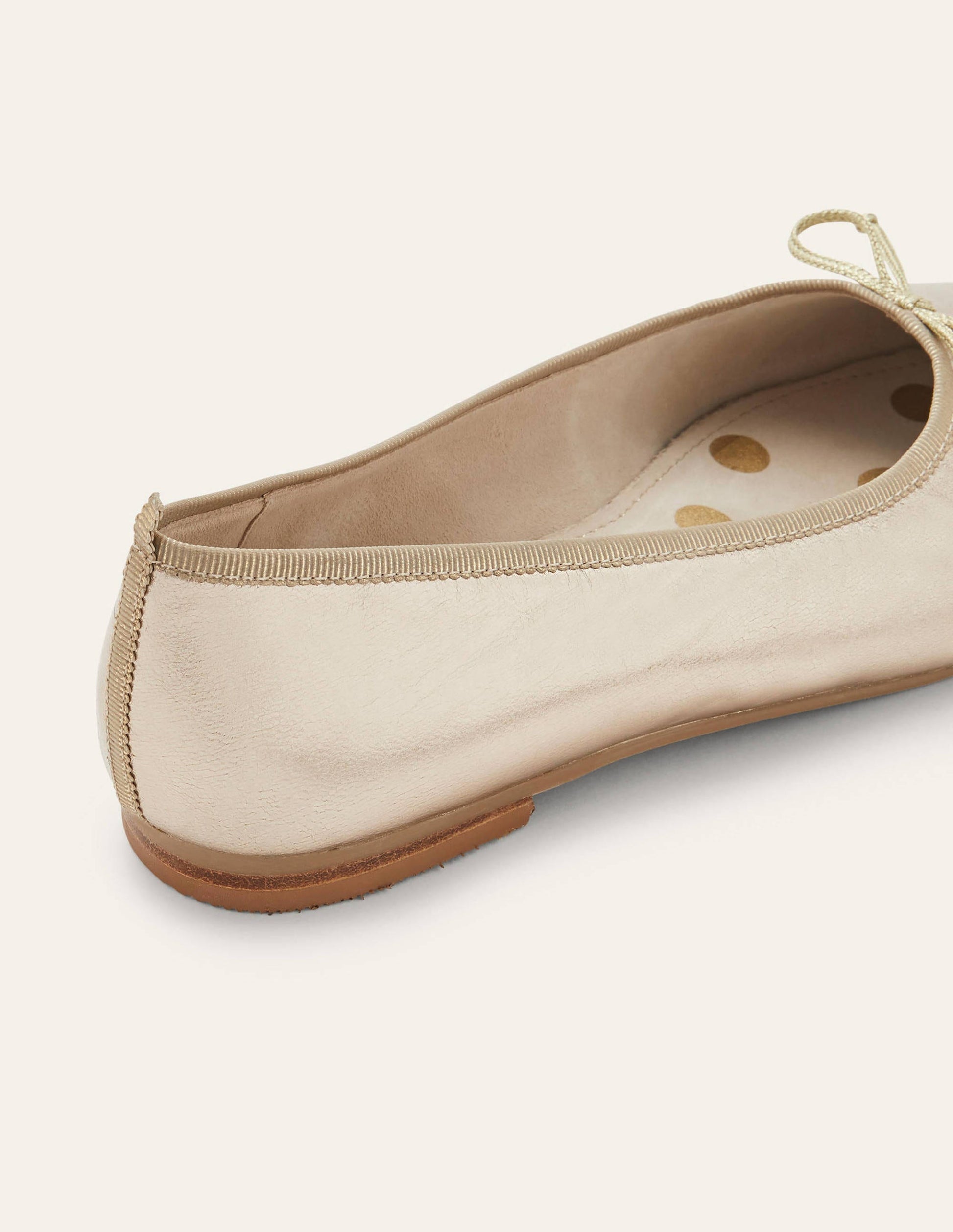 Ballerines couvrantes-Doré métallisé-3
