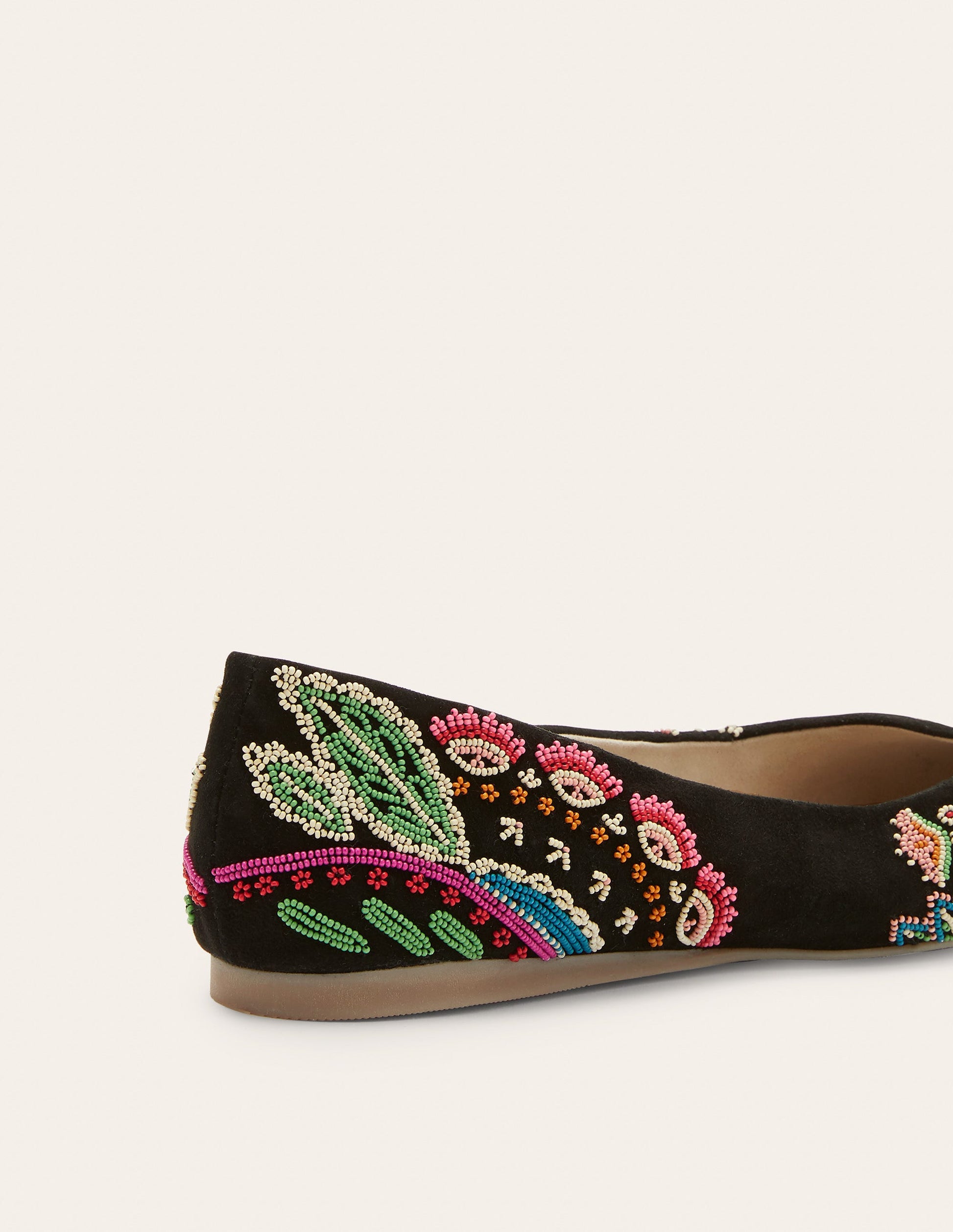 Ballerines ornementées-Noir multi-3