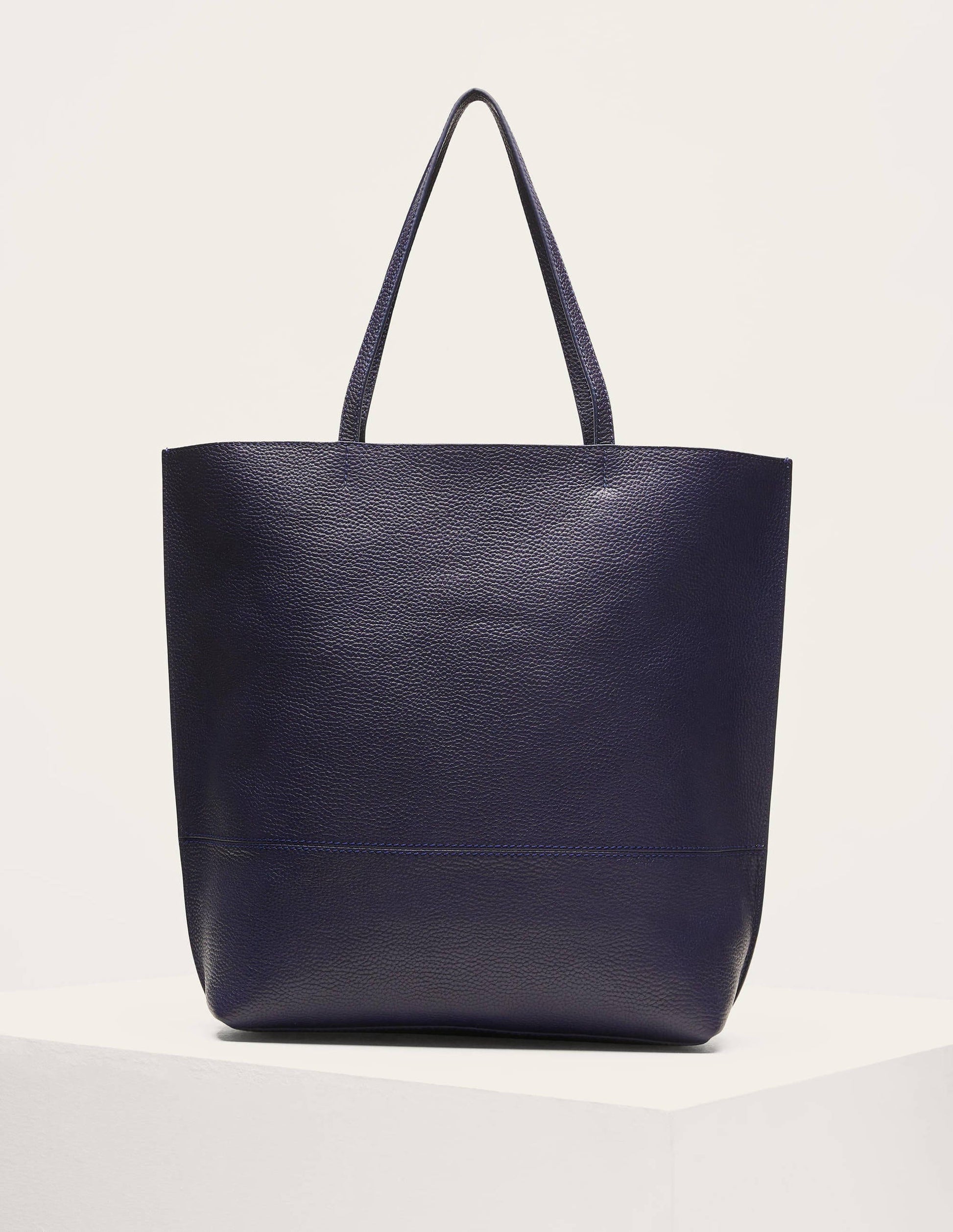 Leder-Shopper-Marineblau-1