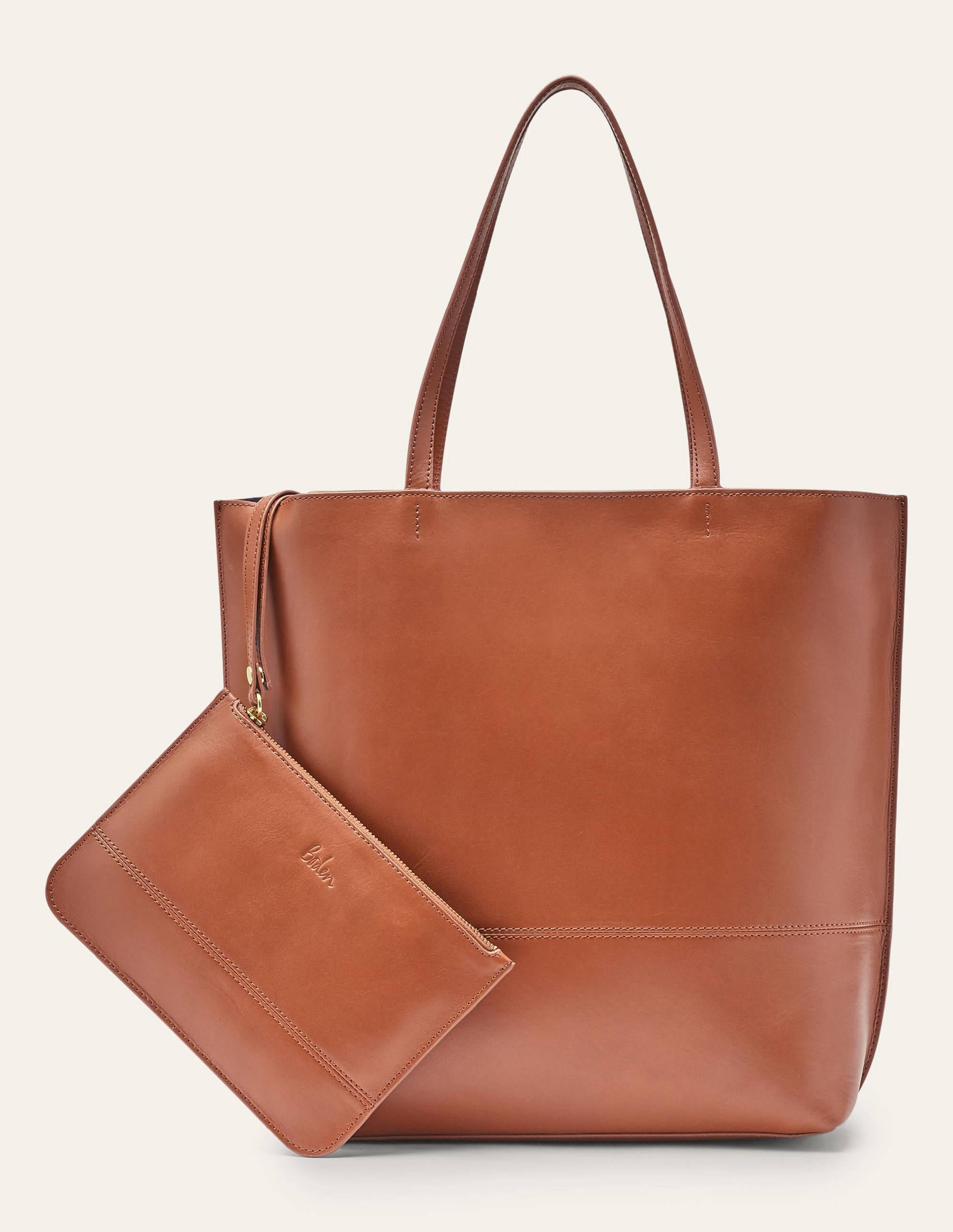 Leder-Shopper-Hellbraun - Image 5