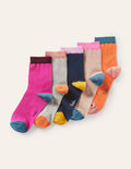 Knöchelsocken im 5er-Pack-Einfarbig