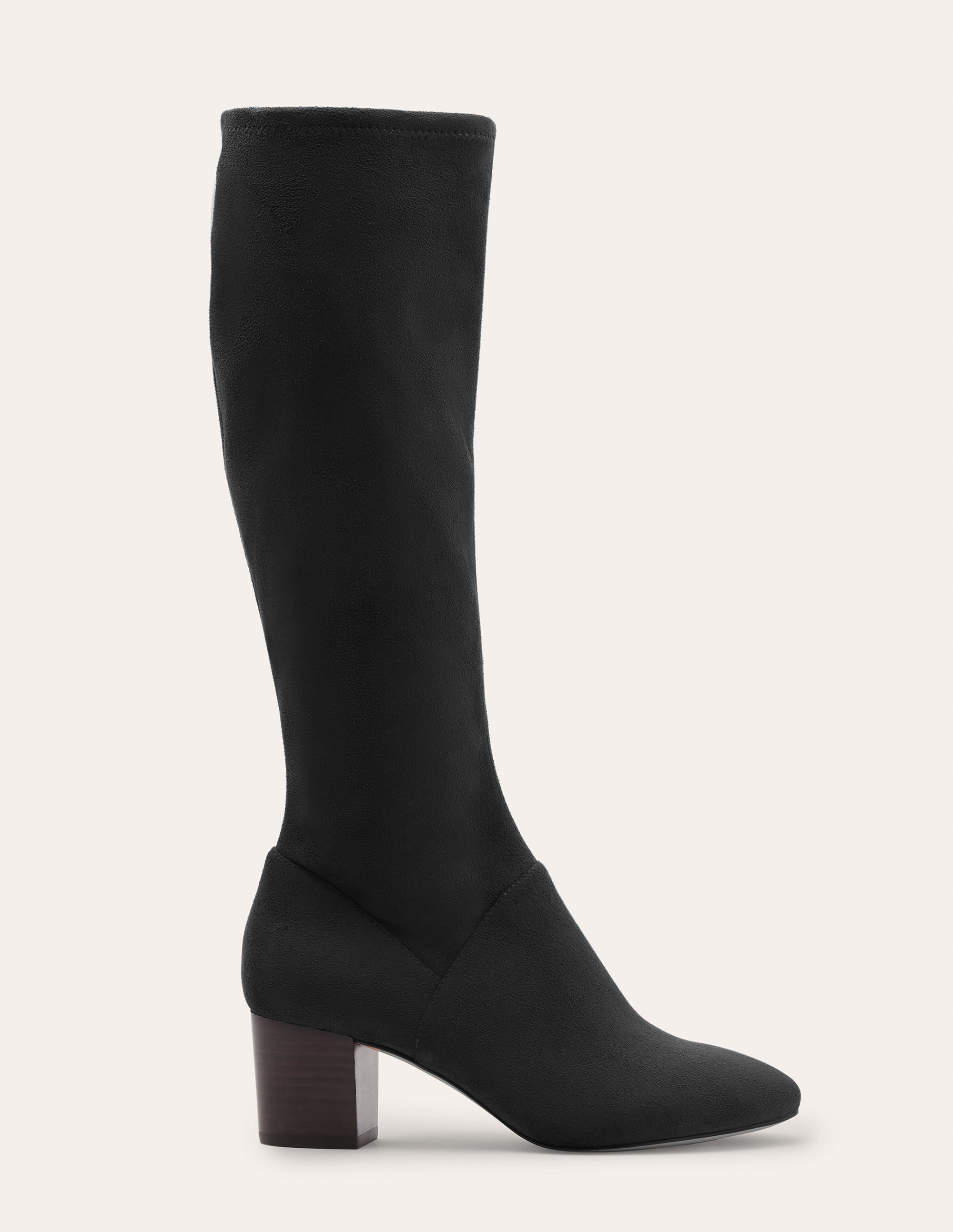 Bottes stretch à bout pointu-Noir - Image 3