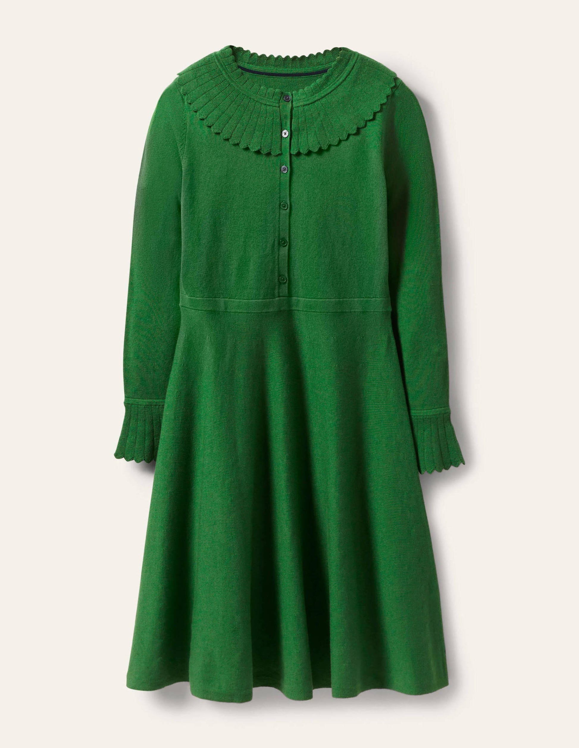 Abercorn Strickkleid-Tannengrün-5