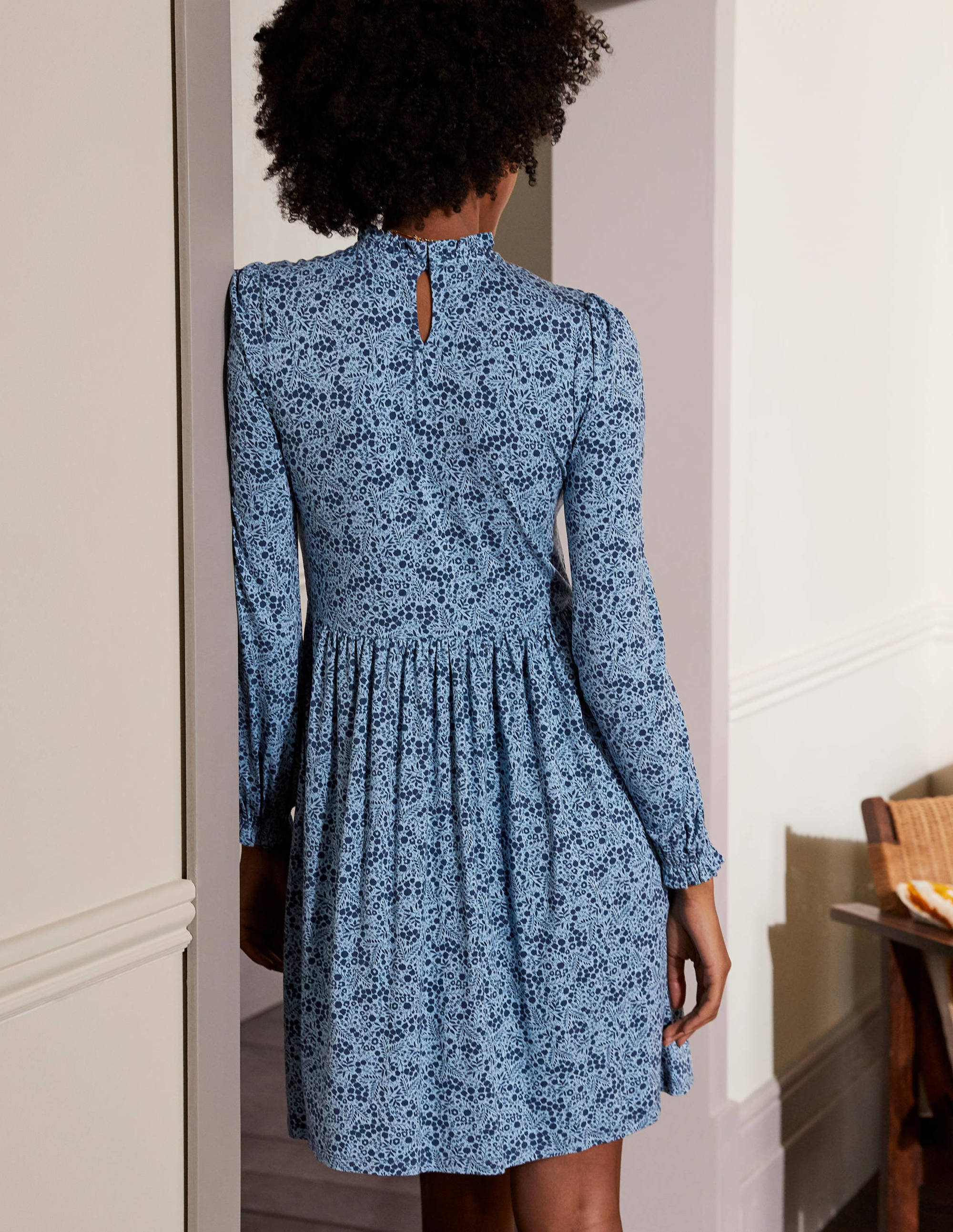 Clara Jerseykleid-Eisblau, Zauberwald - Image 3