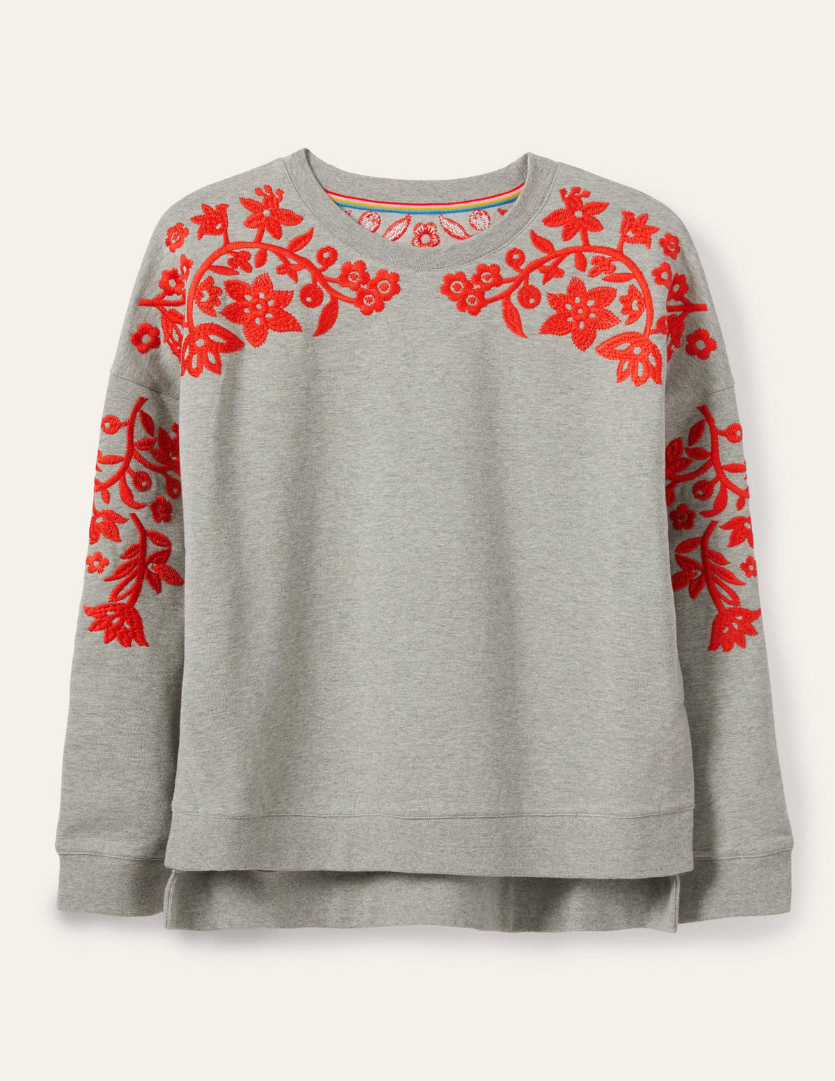 Jasmine Sweatshirt-Grau Meliert - Image 5