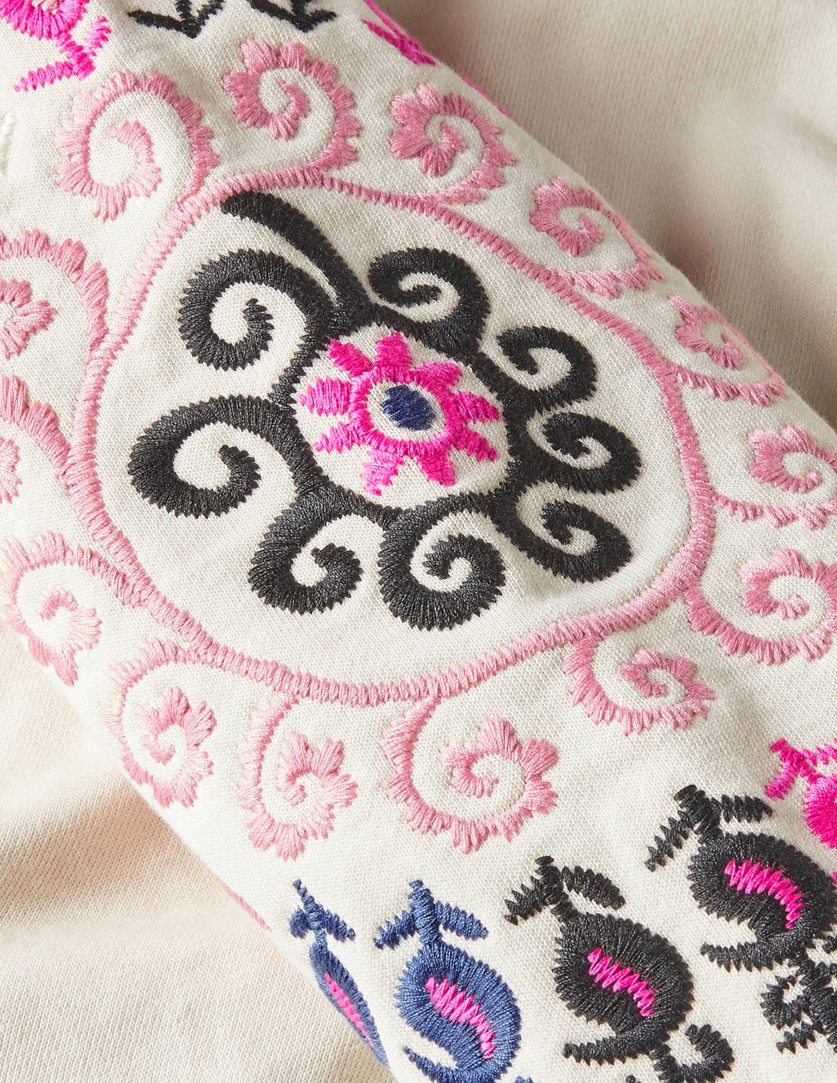 Jasmine Sweatshirt-Naturweiß/Bunt, Stickerei - Image 6