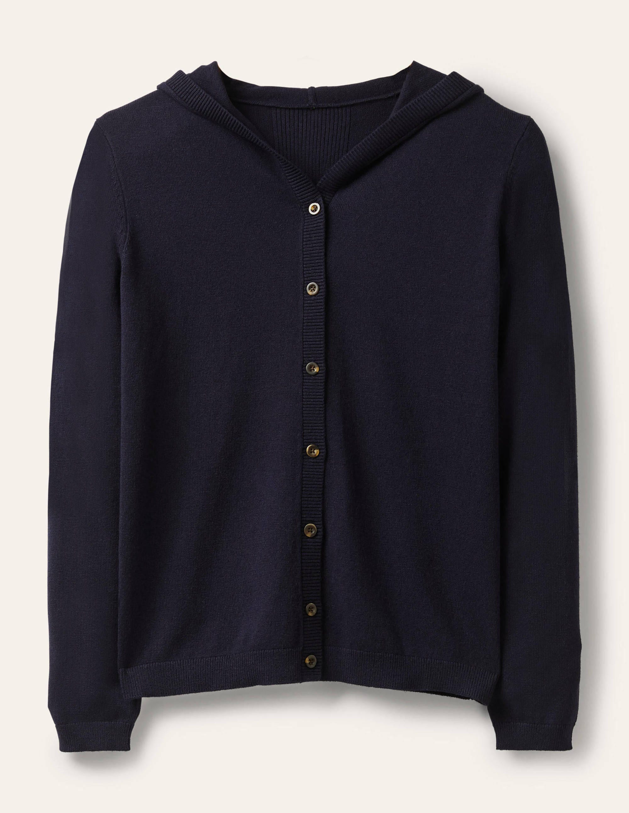 Elodie Relaxed Hoodie-Navy - Image 5