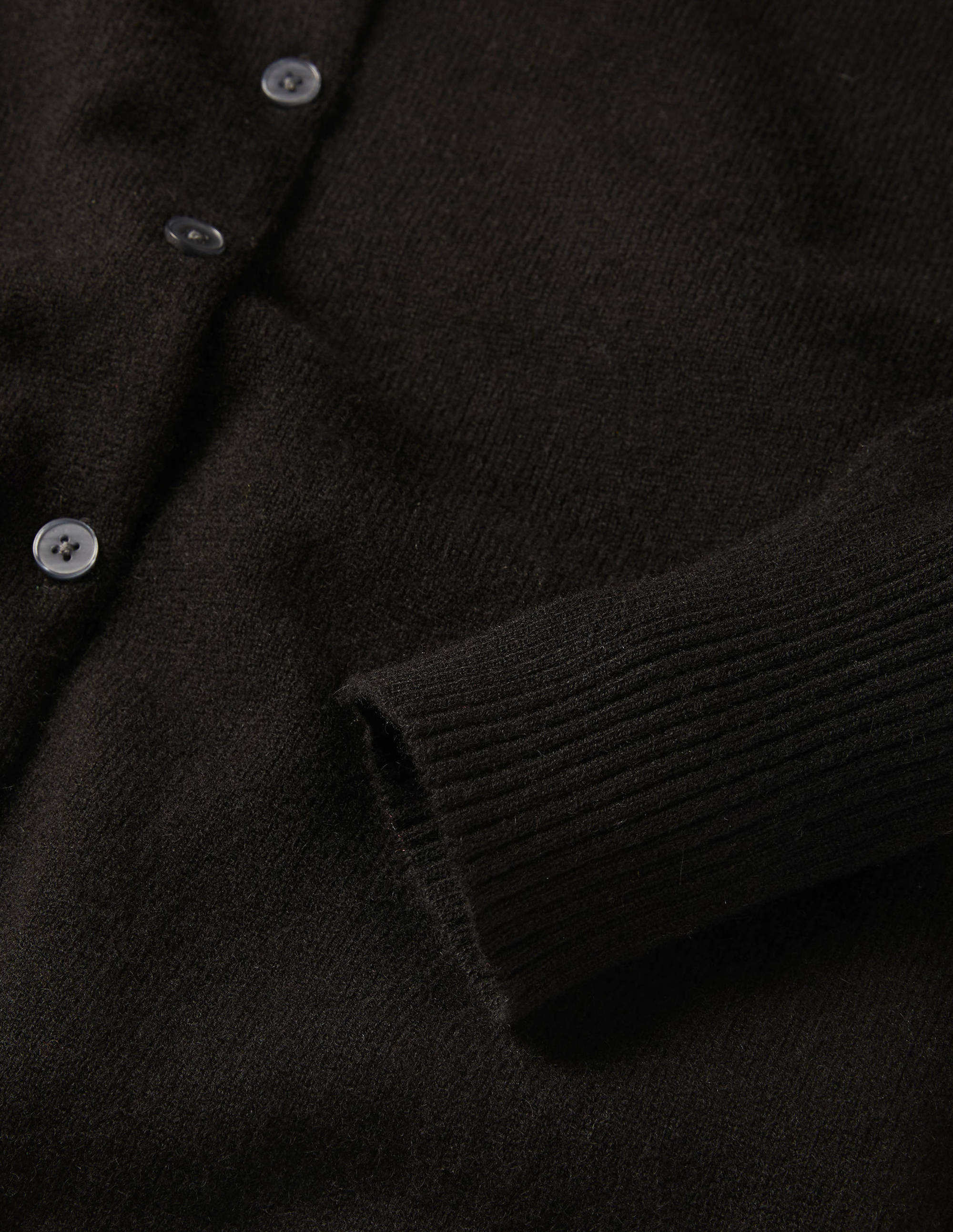 Cashmere Cardigan-Black - Image 6