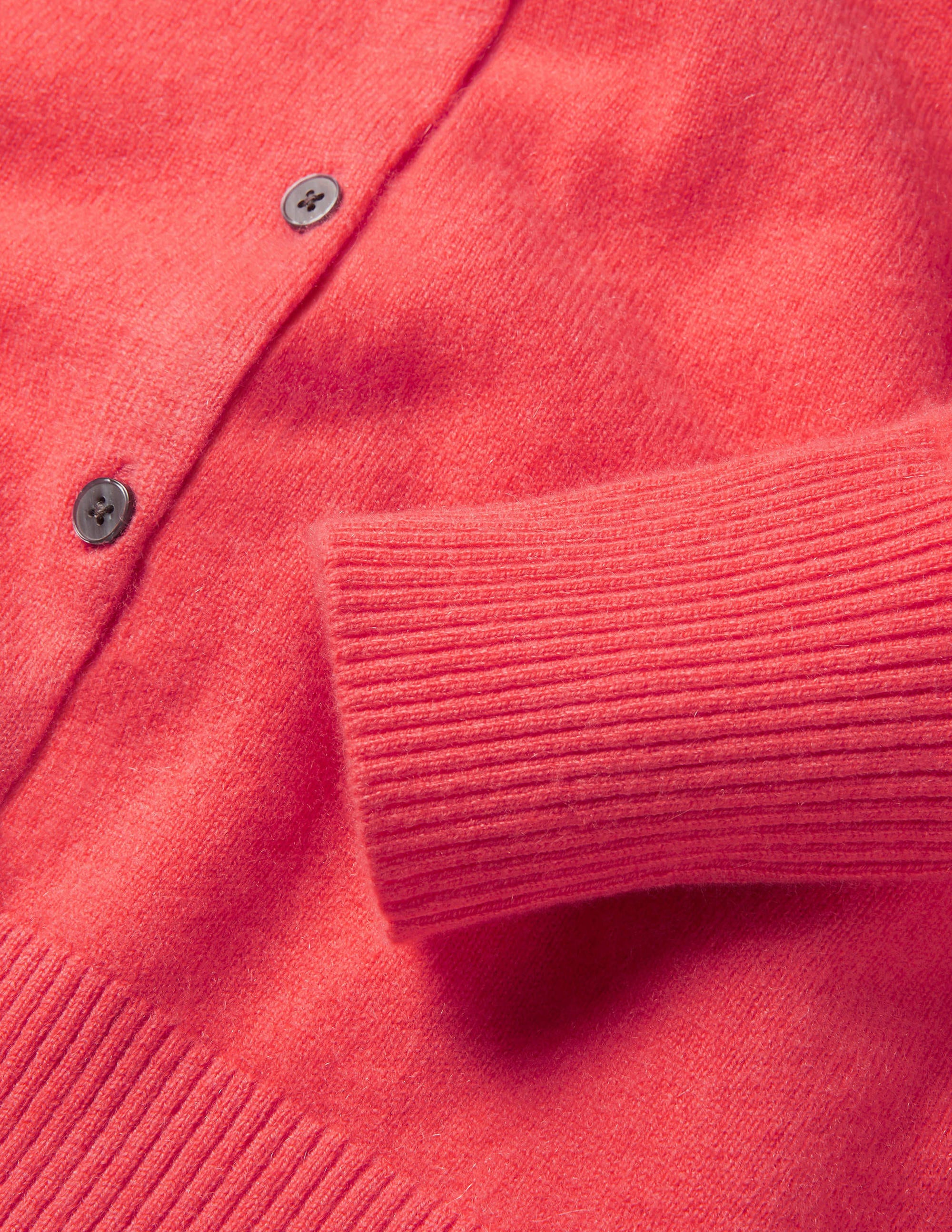 Cashmere Cardigan-Coral - Image 6