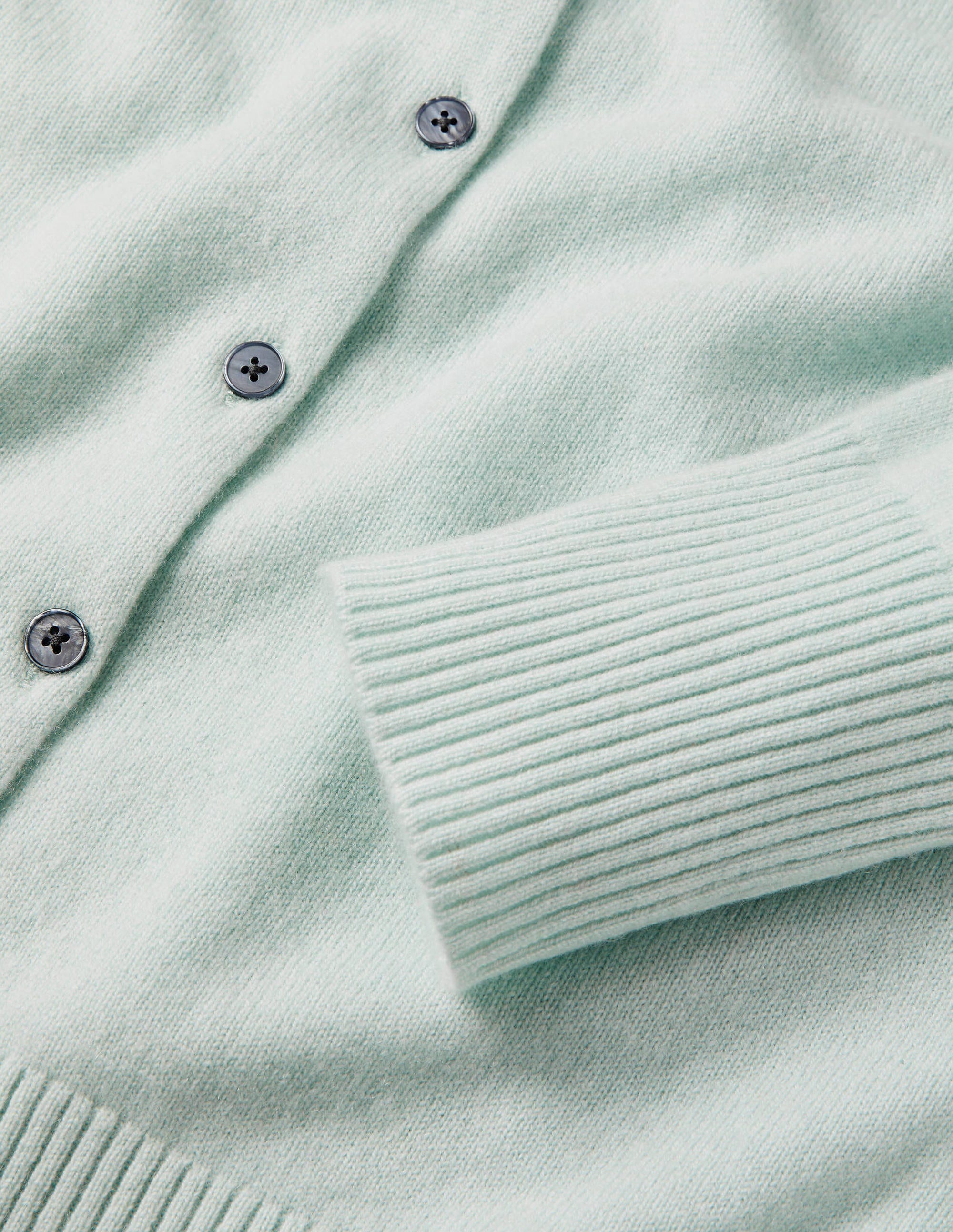 Cashmere Cardigan-Mint Blue - Image 6