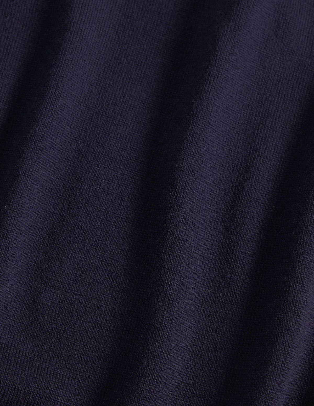 Strickoberteil aus Merinowolle mit Muschelausschnitt-Marineblau-6
