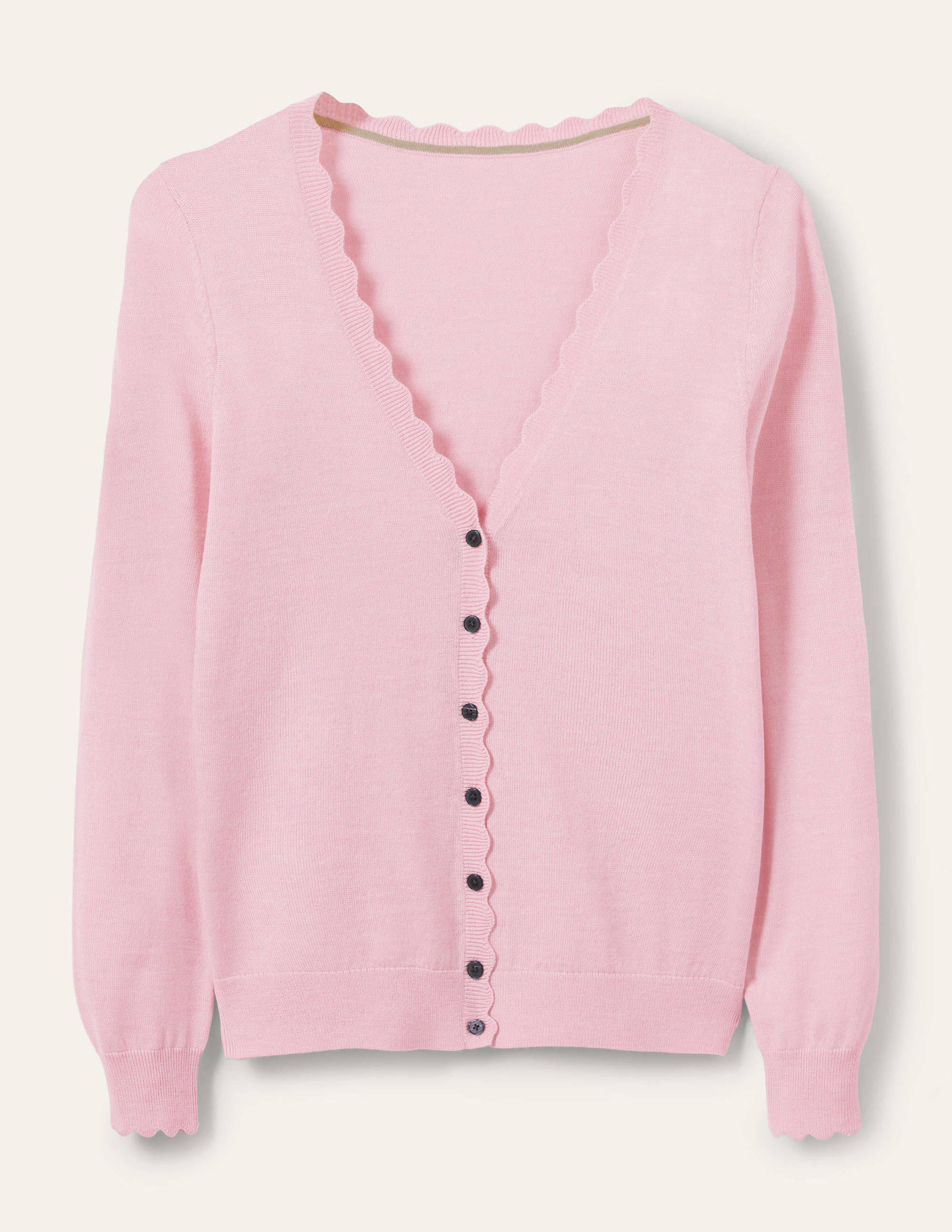 Merinocardigan mit Muschelborte-Kokosnusseis - Image 6