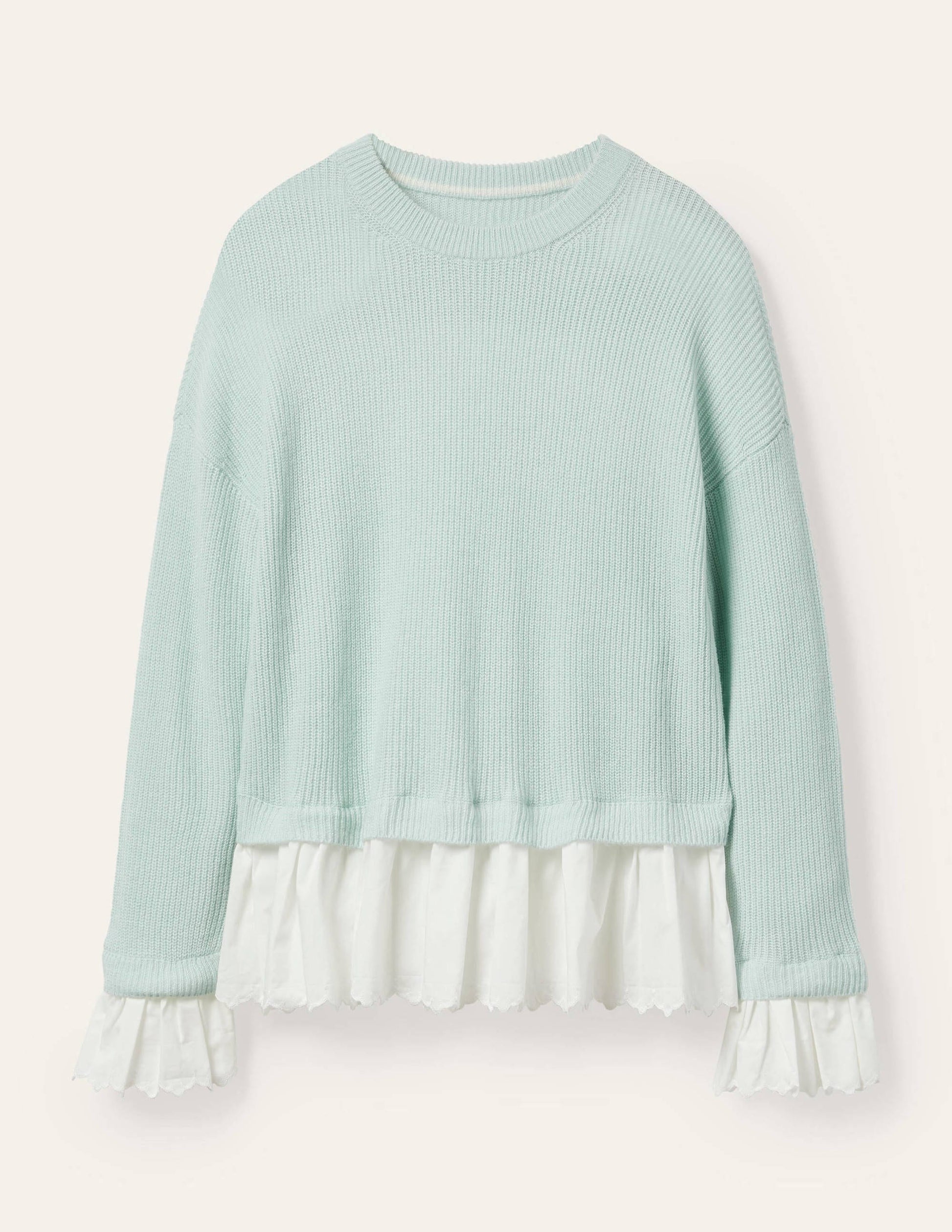 Catherine Woven Fluffy Jumper-Fresh Water-5