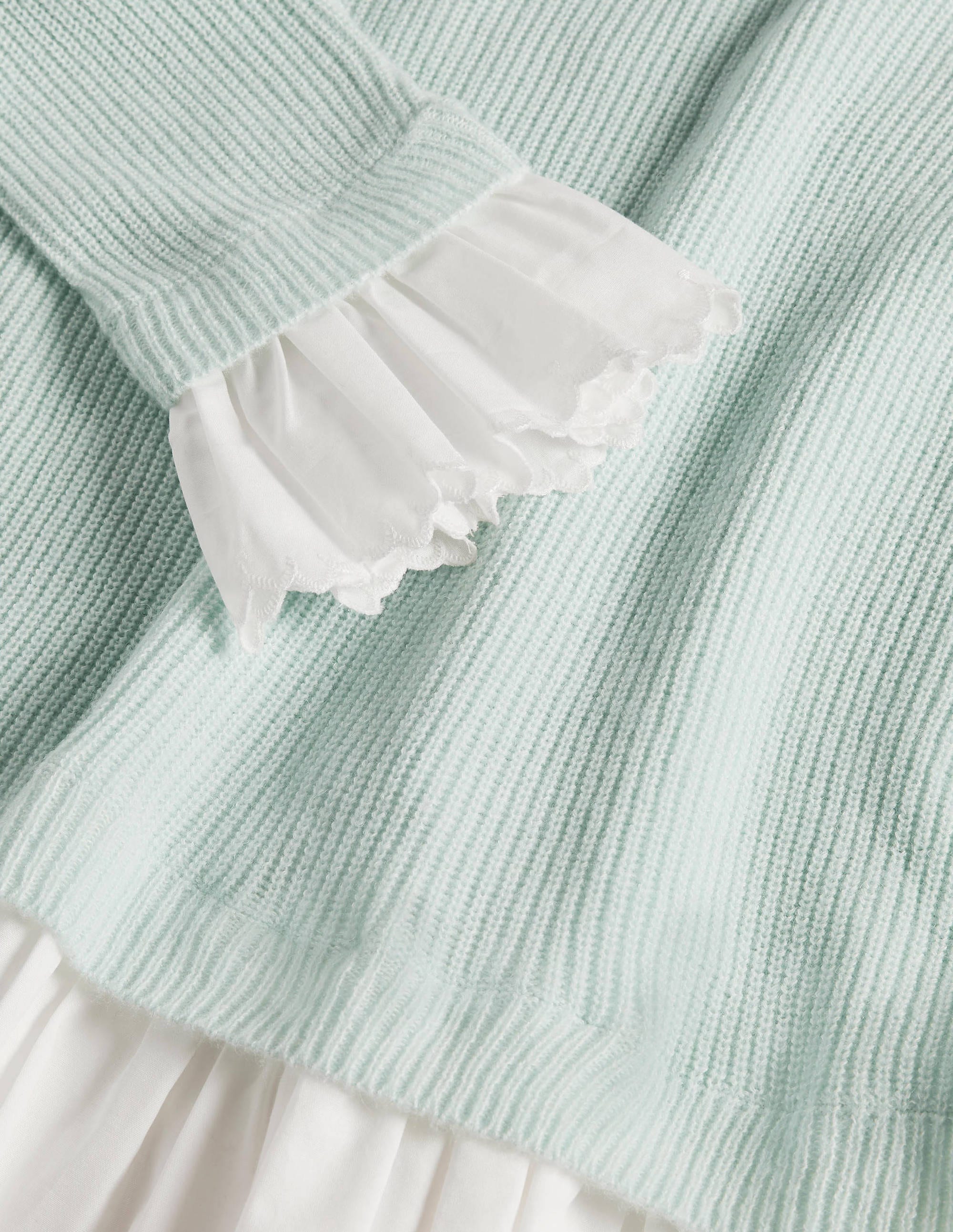 Catherine Woven Fluffy Jumper-Fresh Water - Image 6