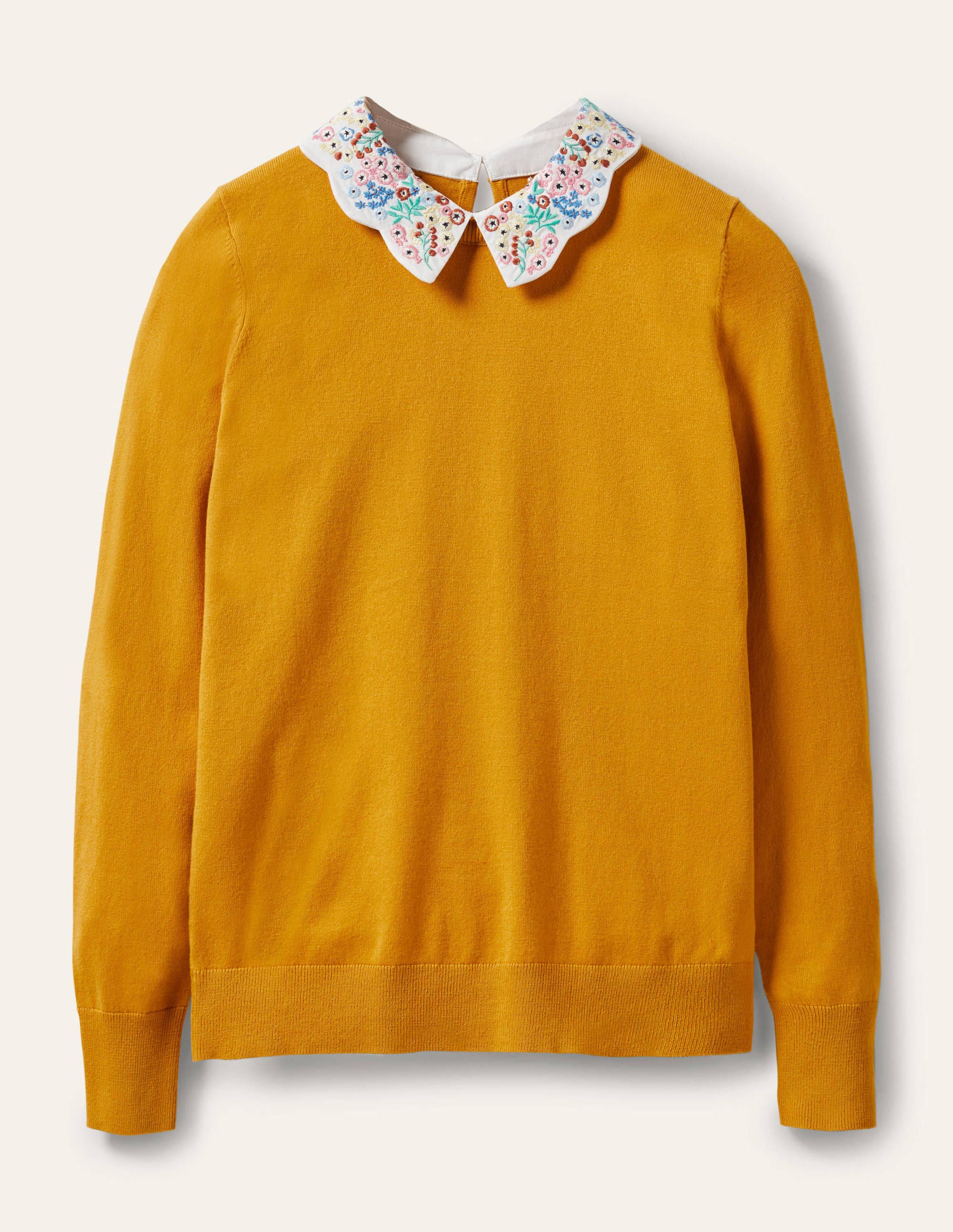 Colette Pullover mit Kragen-Sonnengelb - Image 7