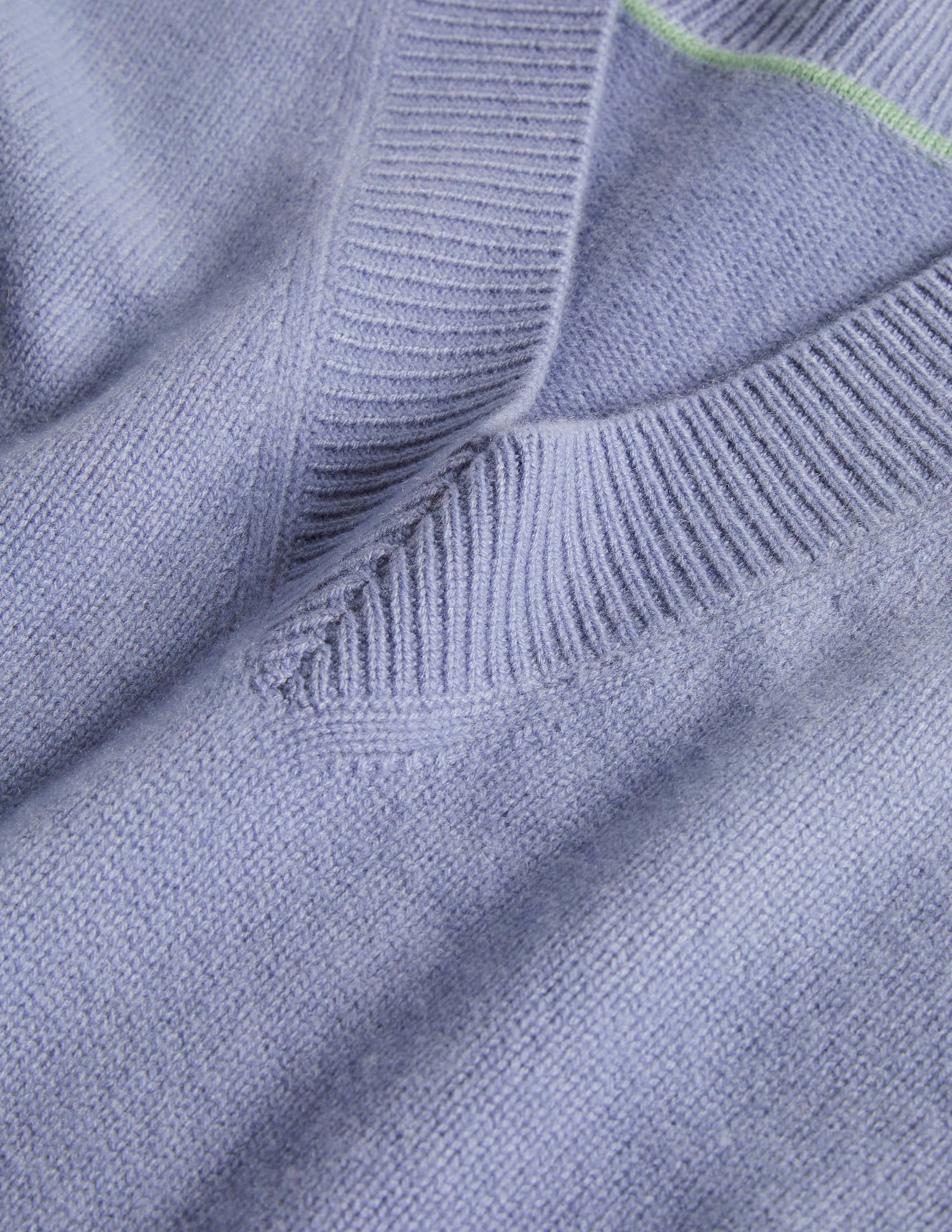 Lässiges Kaschmirtop-Helles Lapisblau-6