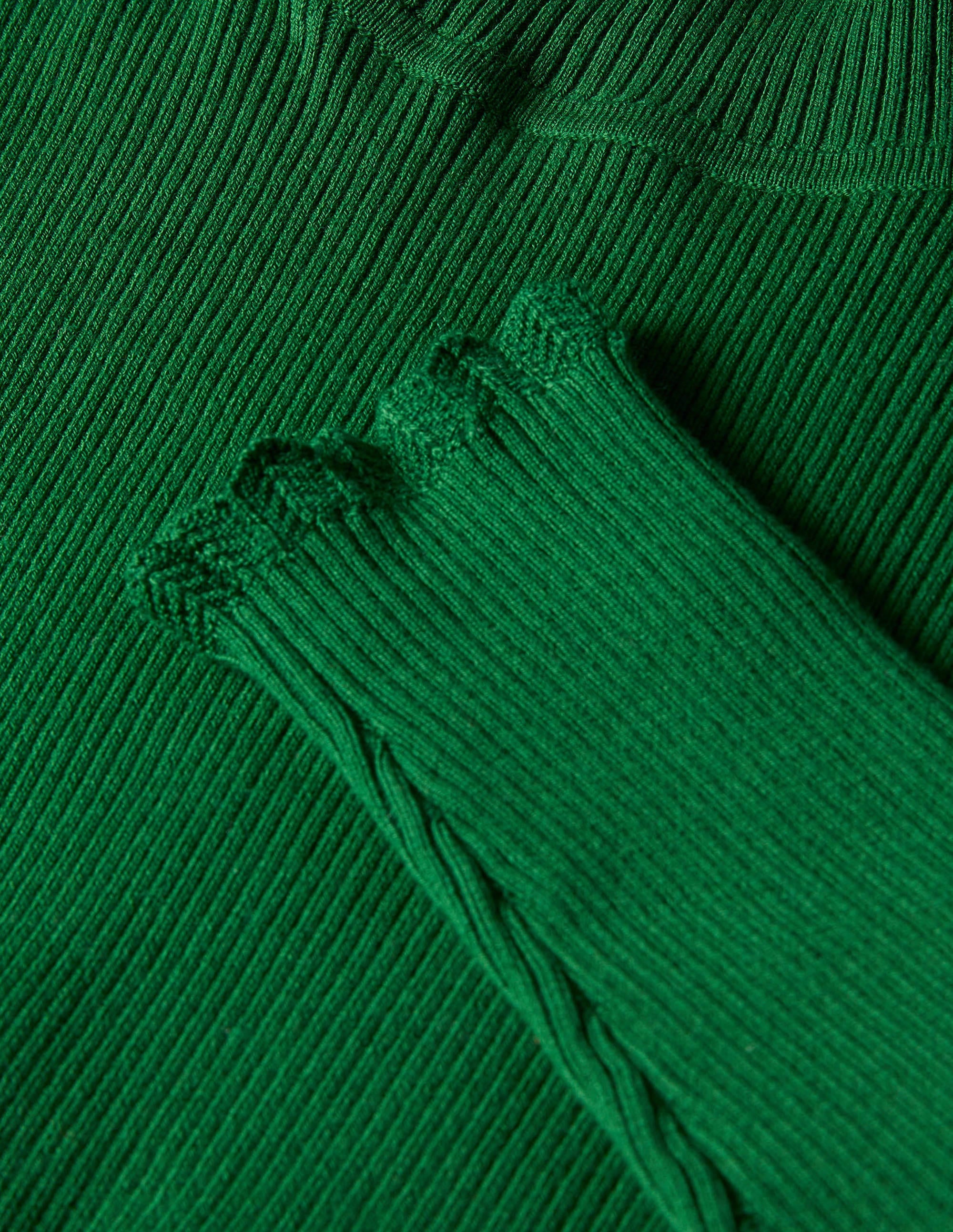 Scallop High Neck Jumper-Conifer - Image 6
