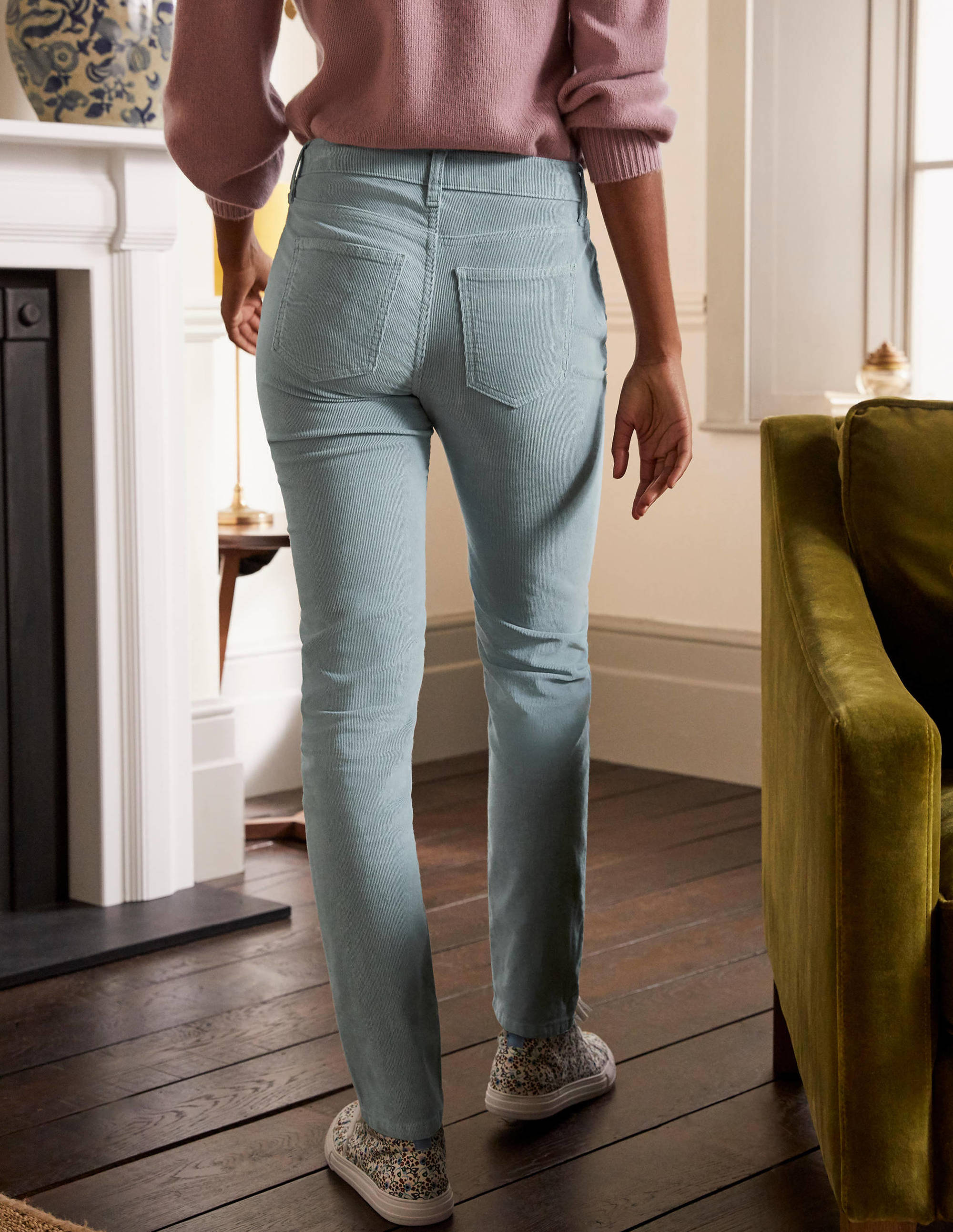 Girlfriend-Cordjeans-Kiesgrau - Image 2