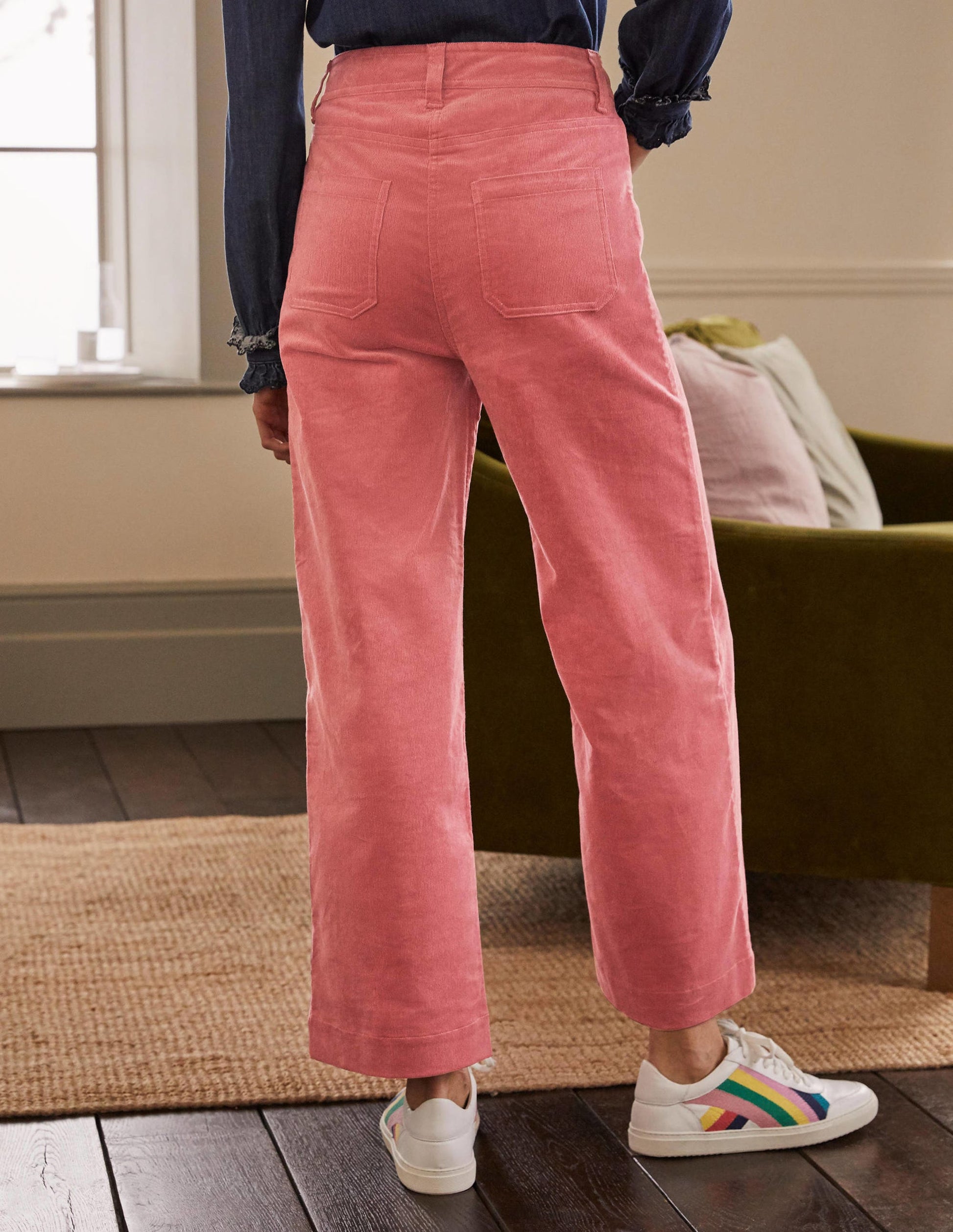 Pantalon Cavendish-Rose poudré-3