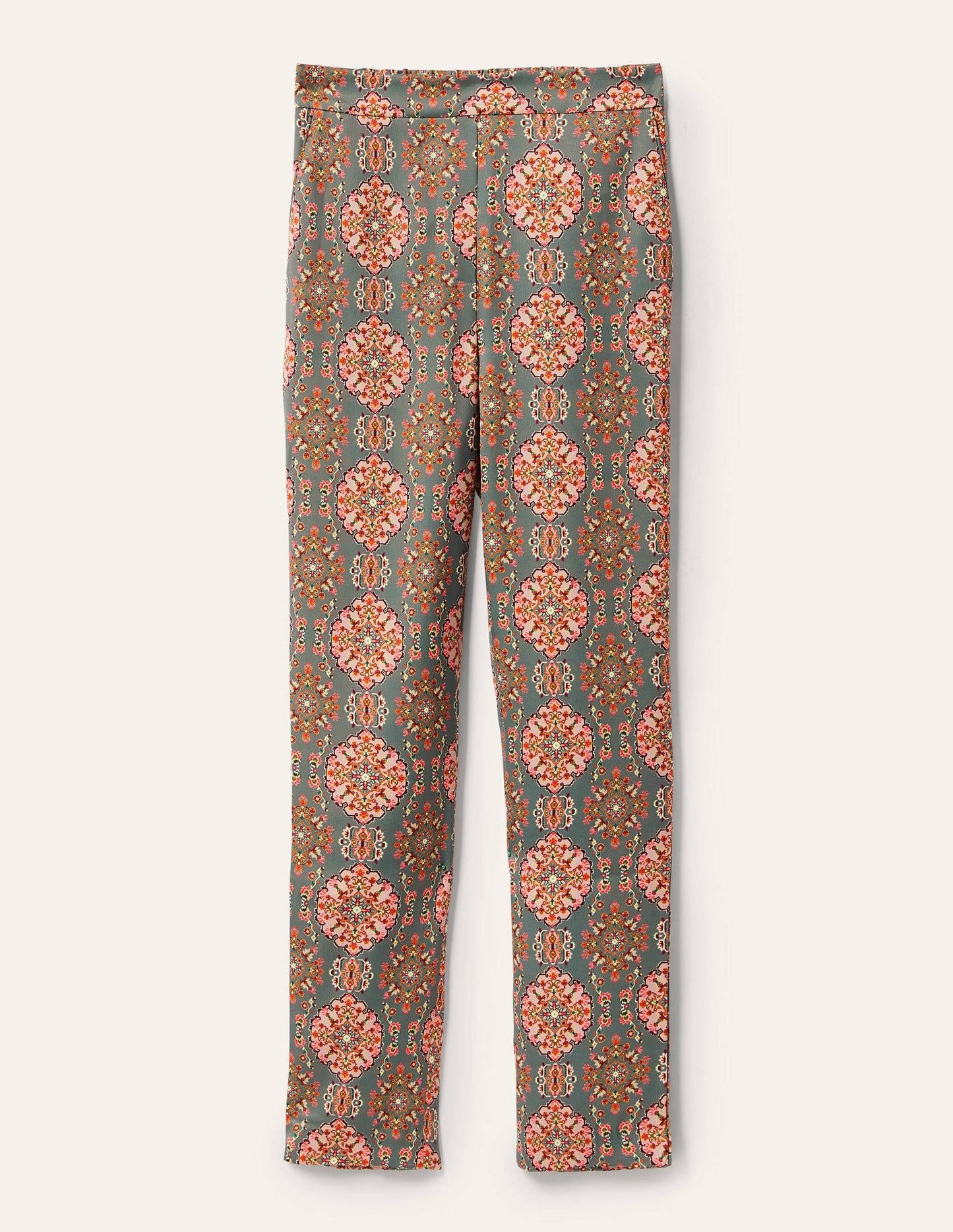Ludlow Hose zum Hineinschlüpfen-Pflastersteingrau, Gobelinmuster