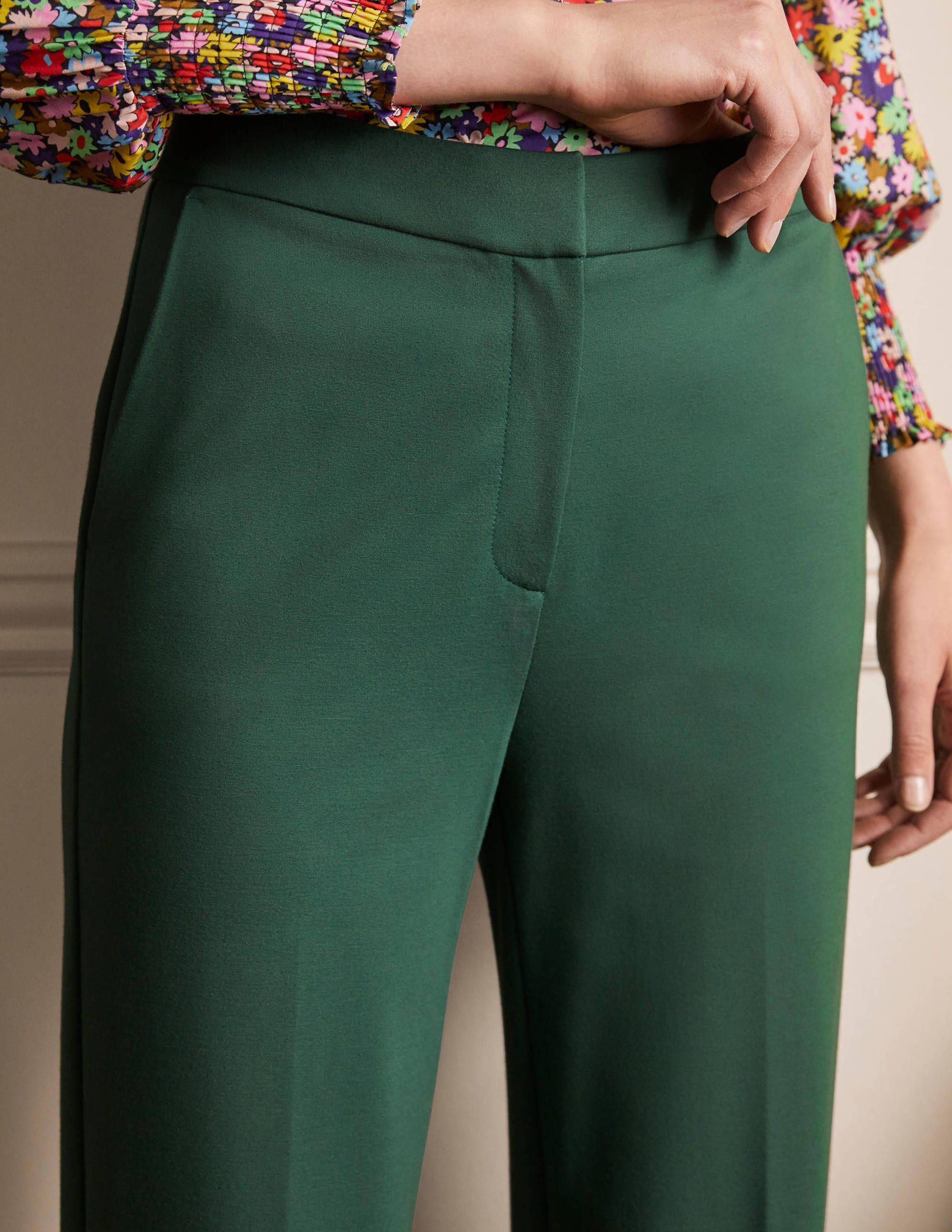 Westbourne Ponté-Hose-Palmblattgrün - Image 3