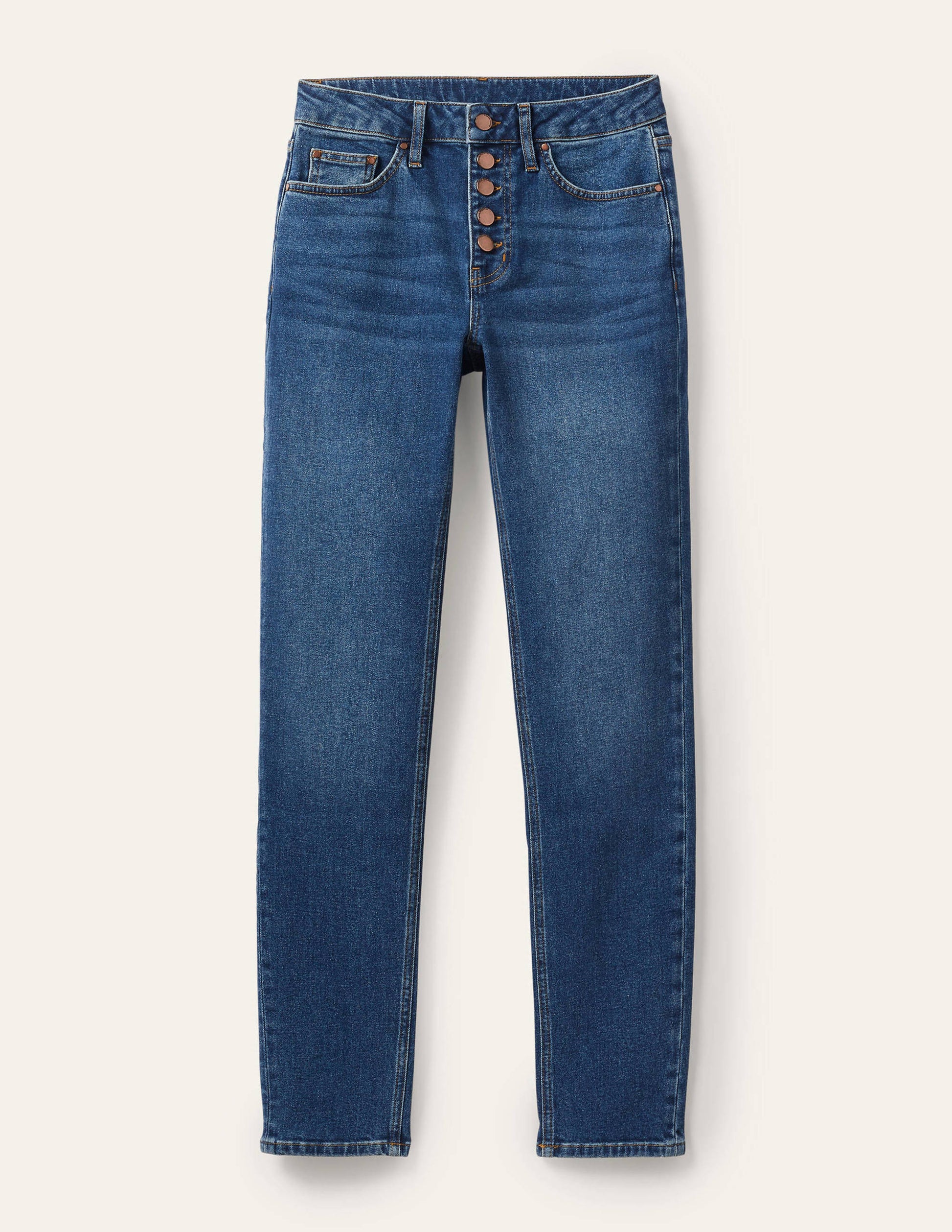 Girlfriend-Jeans-Mittleres Vintageblau-5