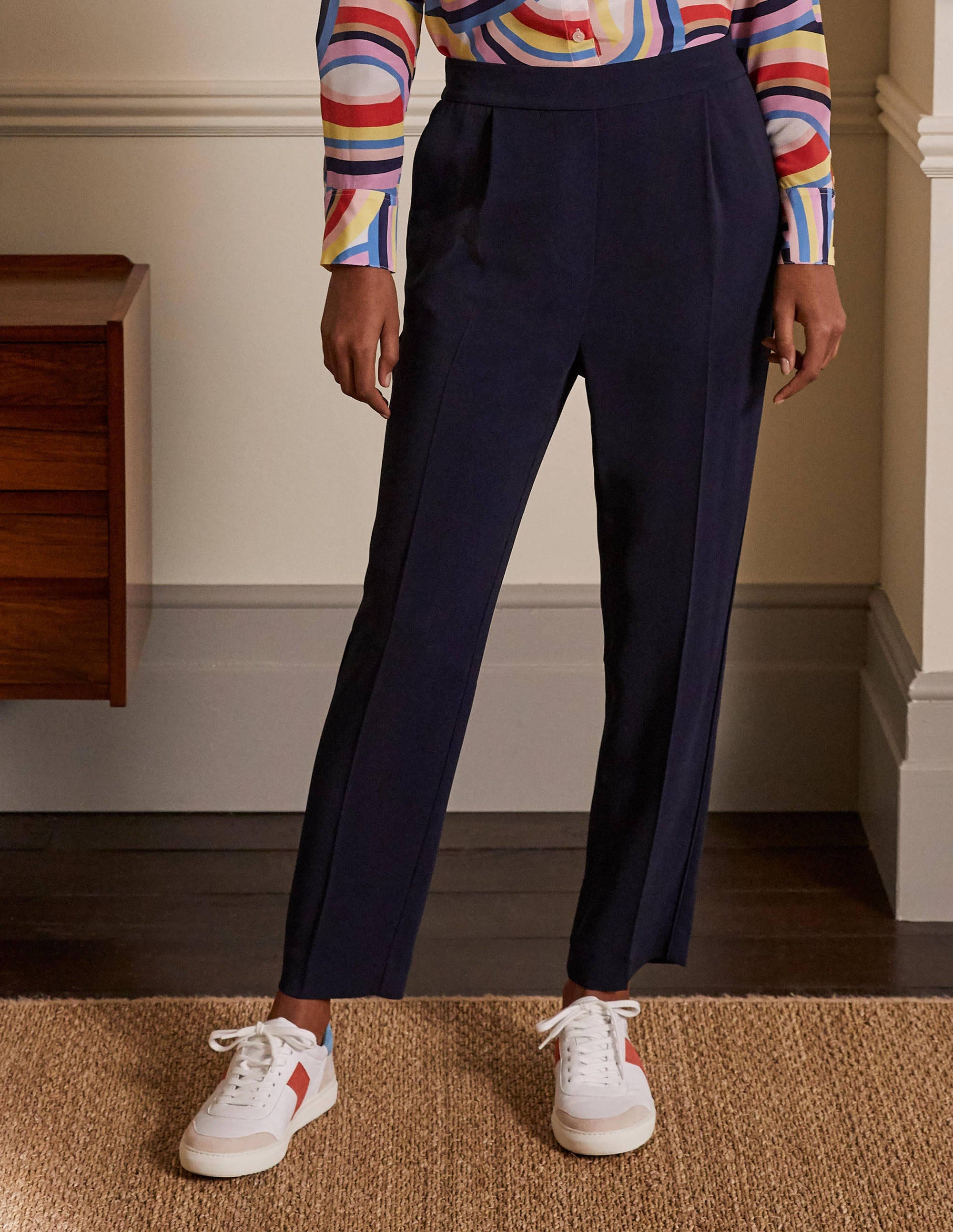 Pantalon Albemarle à enfiler-Bleu marine - Image 2