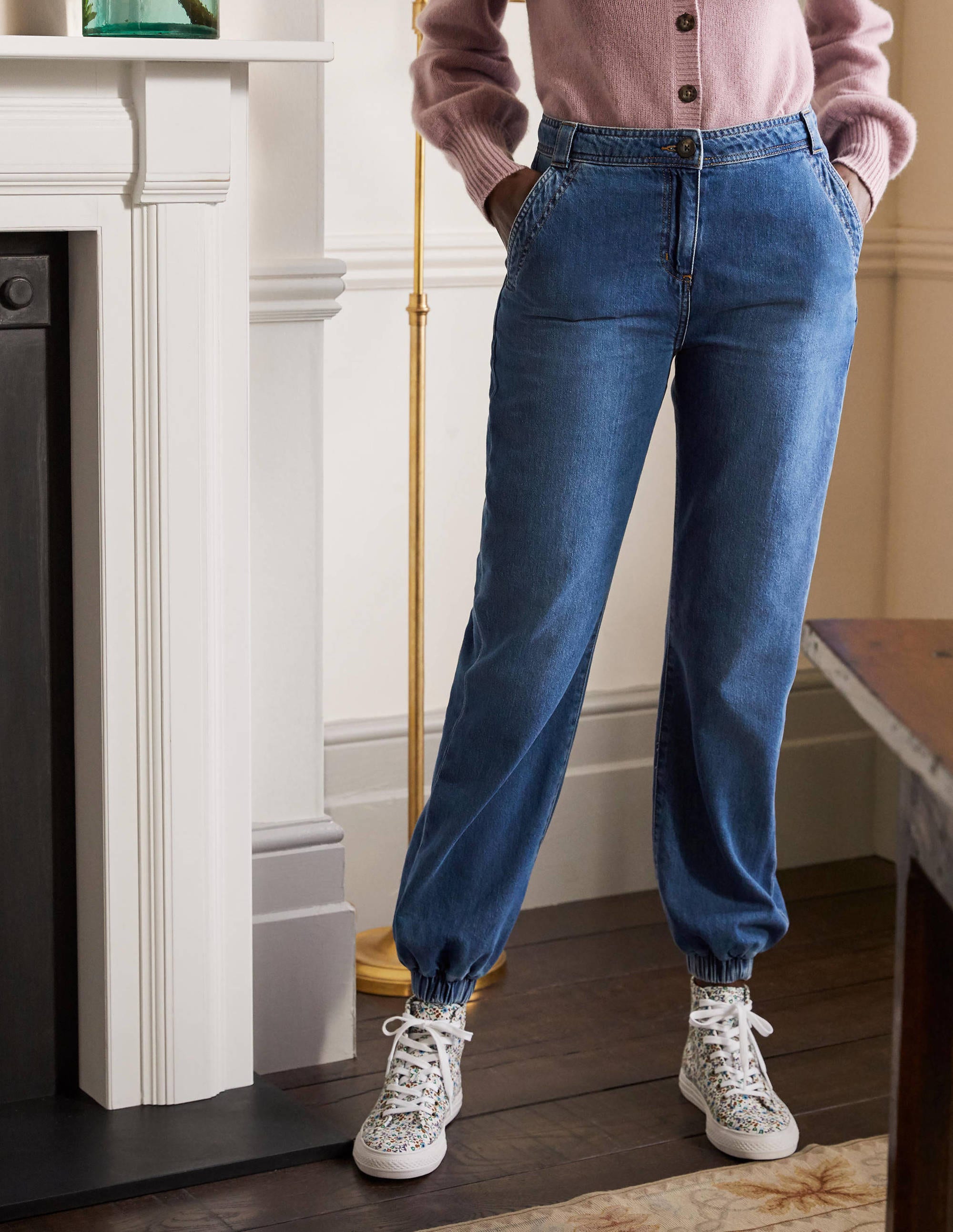 Gowrie Hose-Helles Vintageblau - Image 3