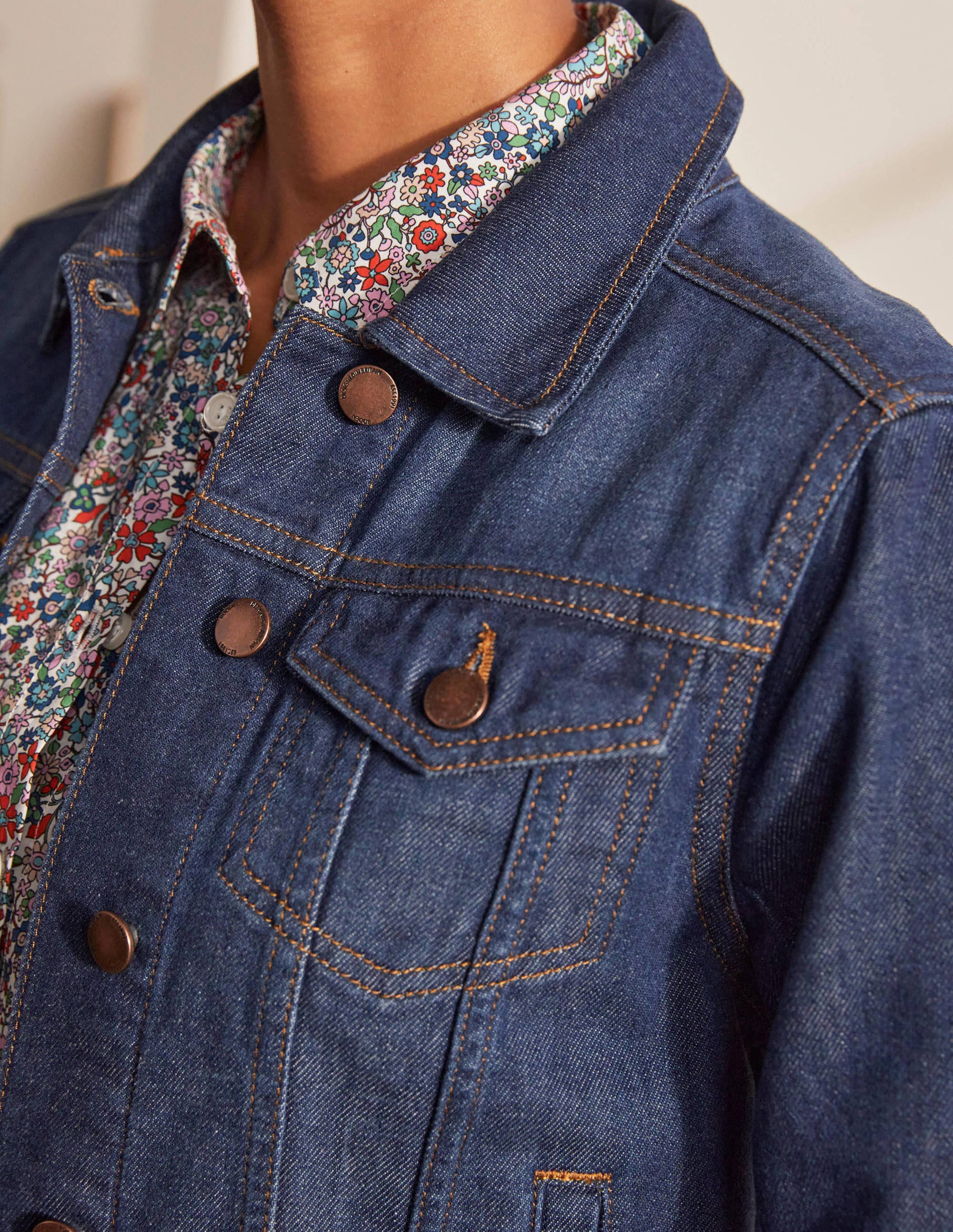 Veste en jean authentique-Indigo - Image 5