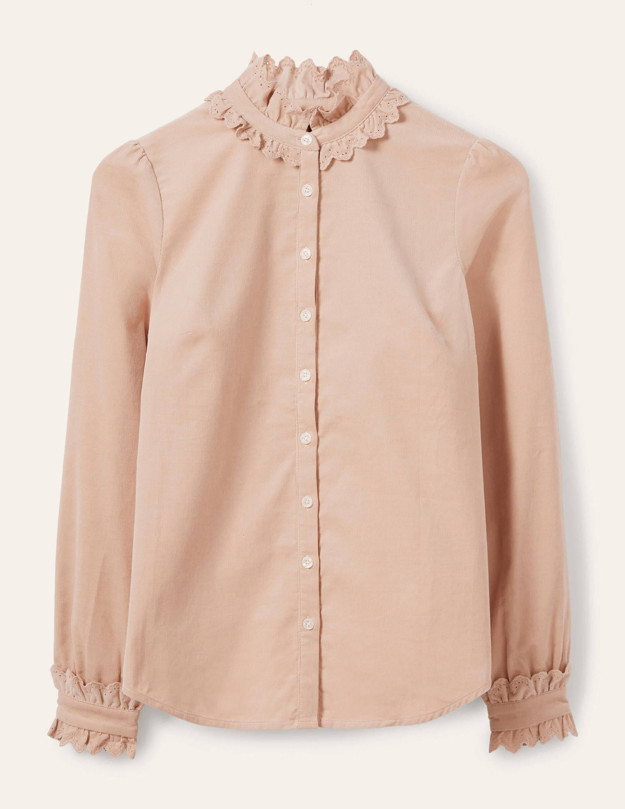 Chemise Eliza avec broderie anglaise-Pop-corn - Image 6
