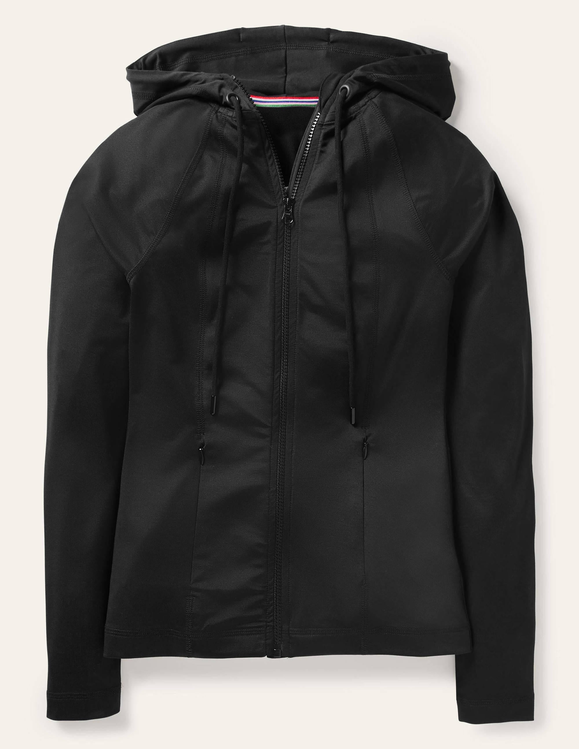 Veste à capuche zippée Annie-Noir - Image 5