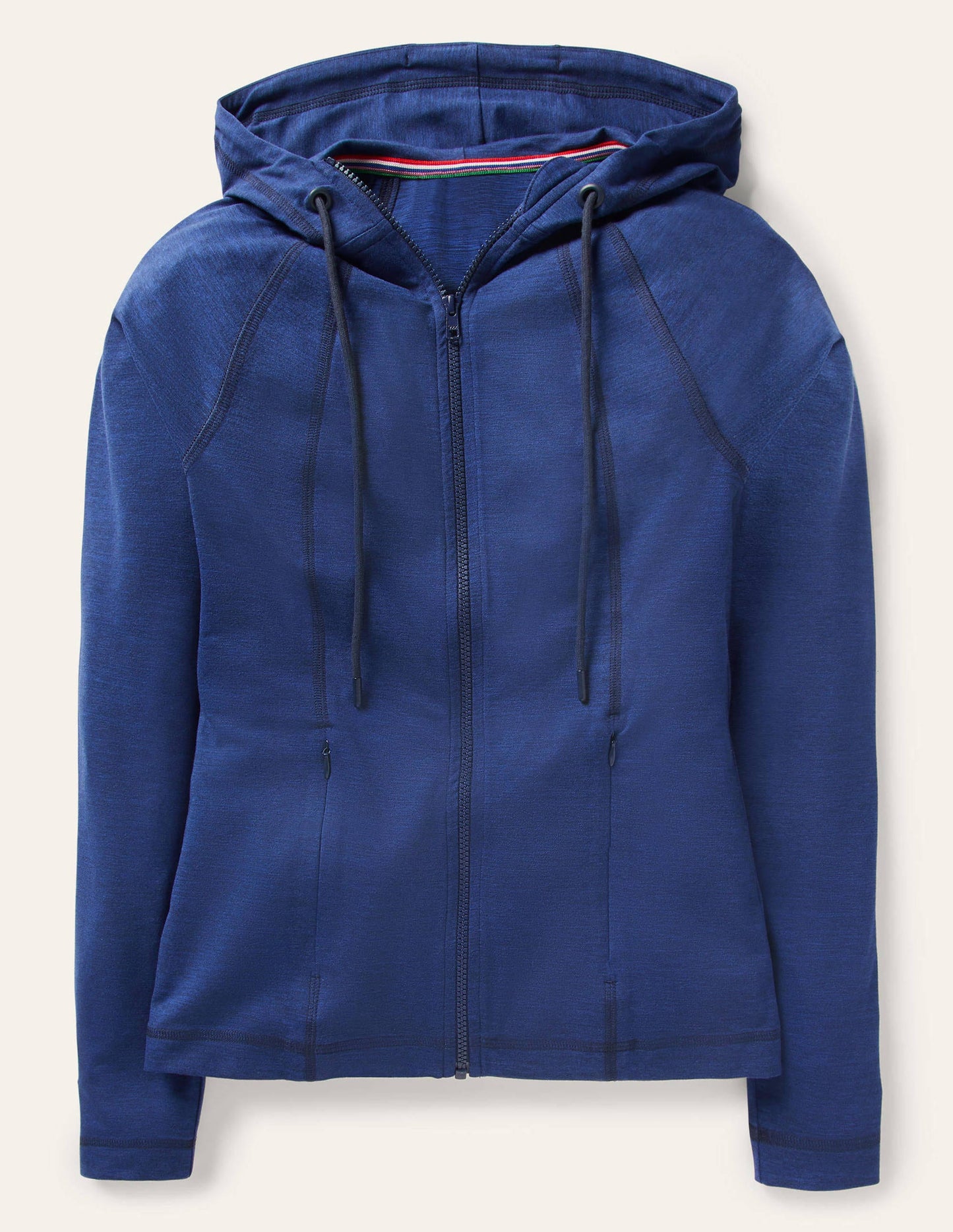 Annie Kapuzenjacke mit Reißverschluss-Persisches Blau