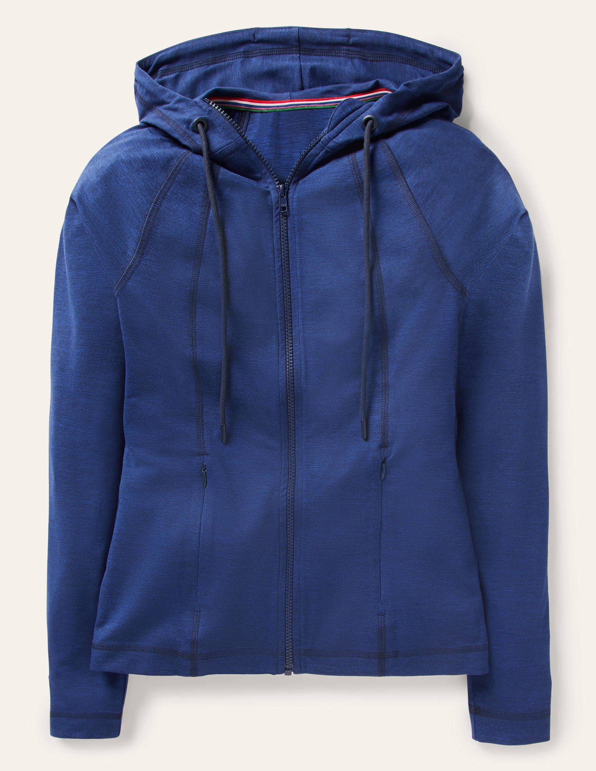Veste à capuche zippée Annie-Bleu persan - Image 5