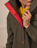 Veste à capuche imperméable-Kaki
