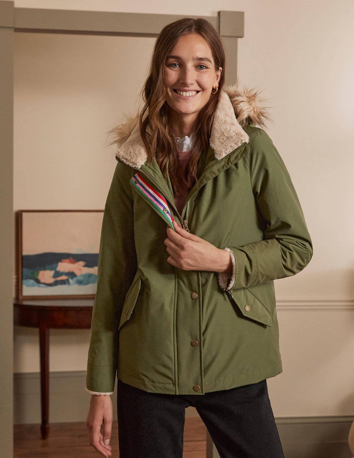 Dunbar Jacke-Oregano-5