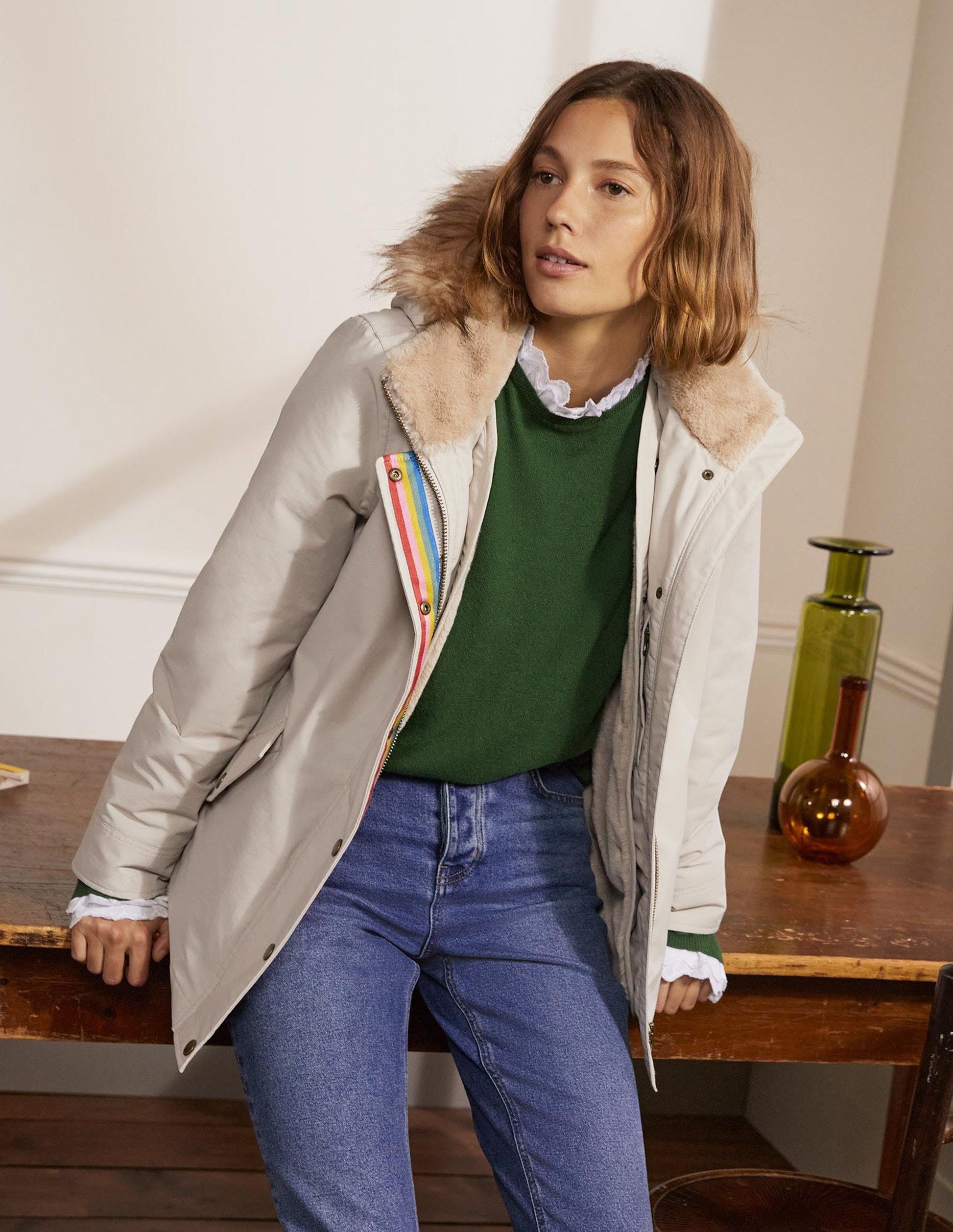 Dunbar Jacke-Warmes Grau-6