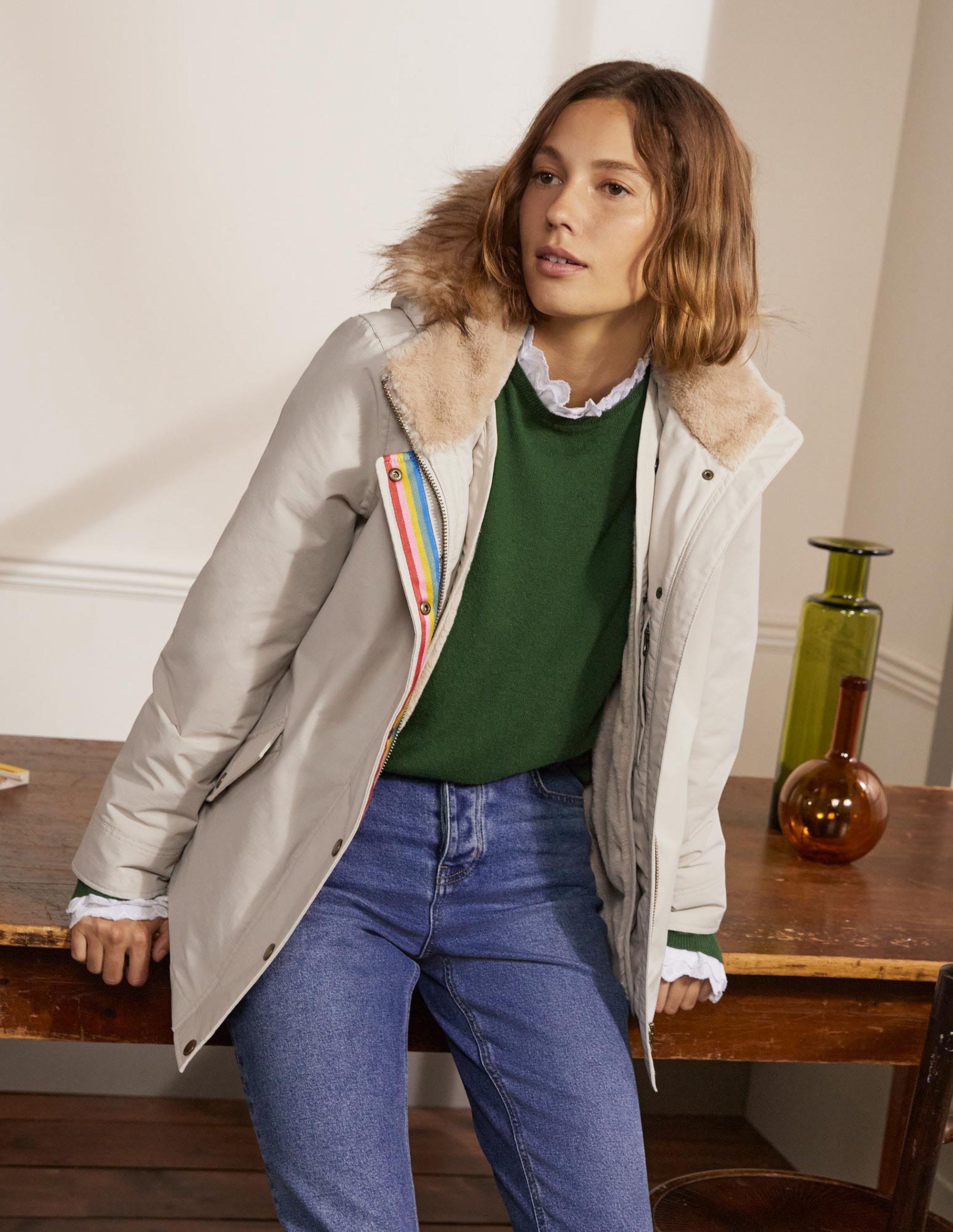 Dunbar Jacke-Warmes Grau - Image 6