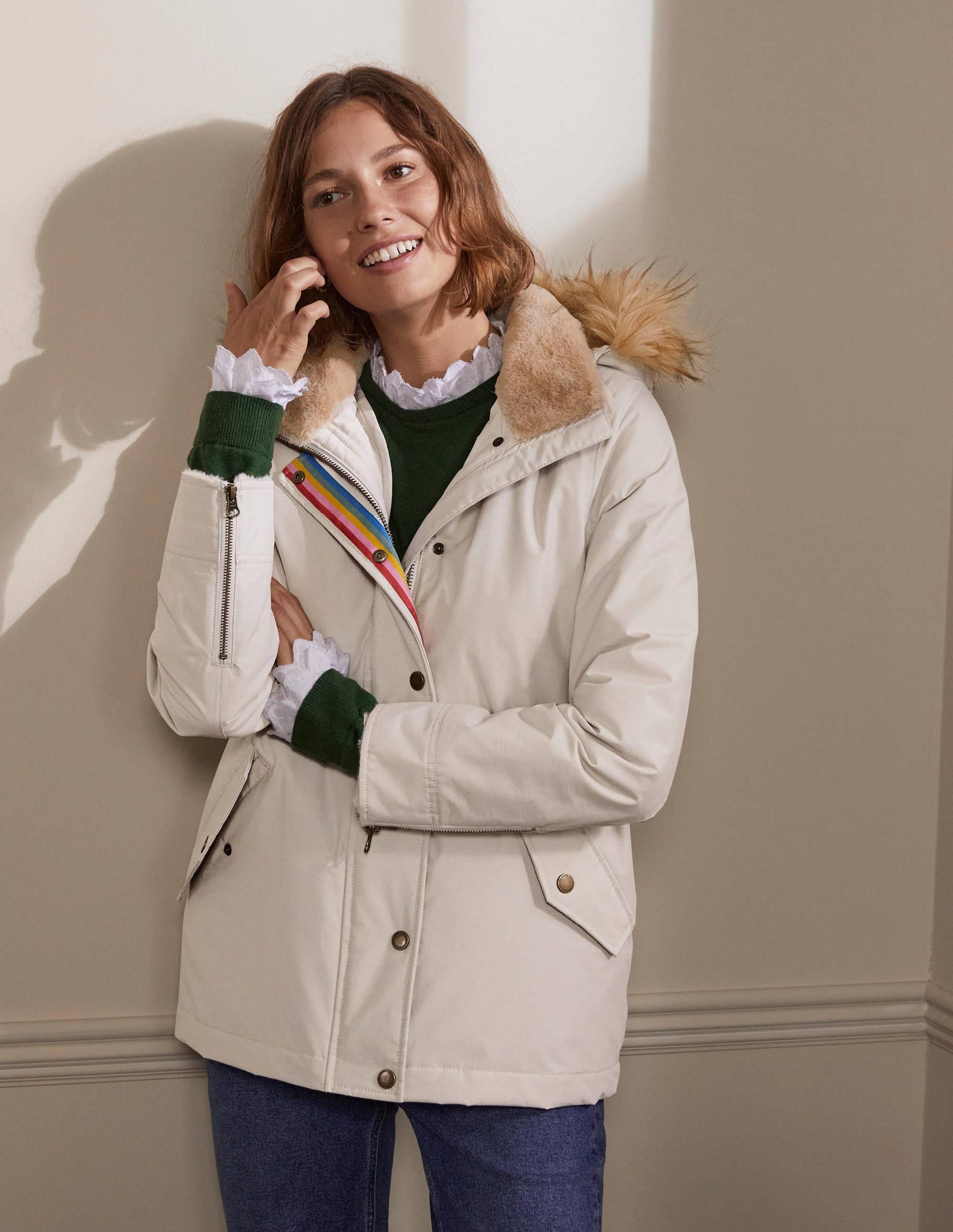 Dunbar Jacke-Warmes Grau-3