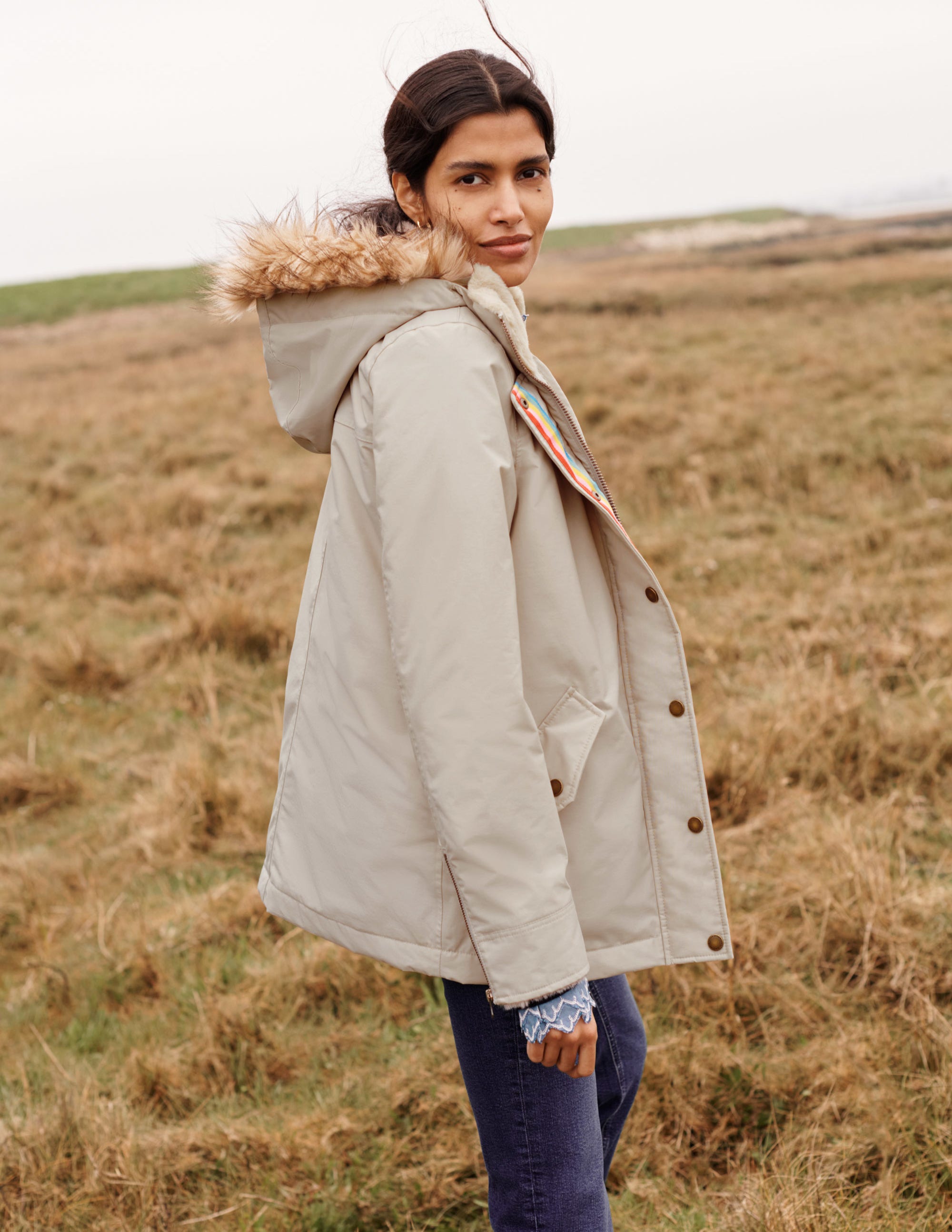 Dunbar Jacke-Warmes Grau - Image 5