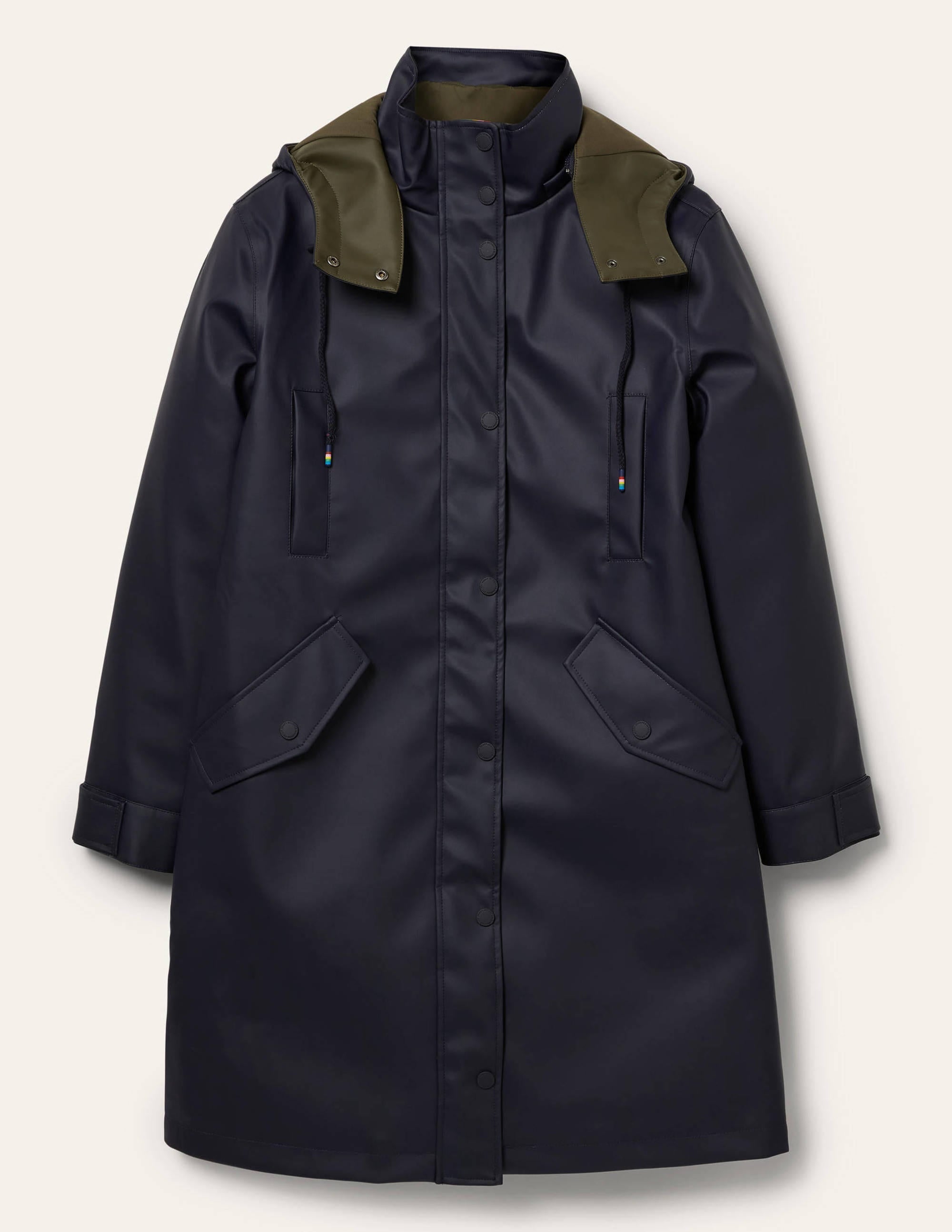 Imperméable Bamburgh-Bleu marine/kaki - Image 7