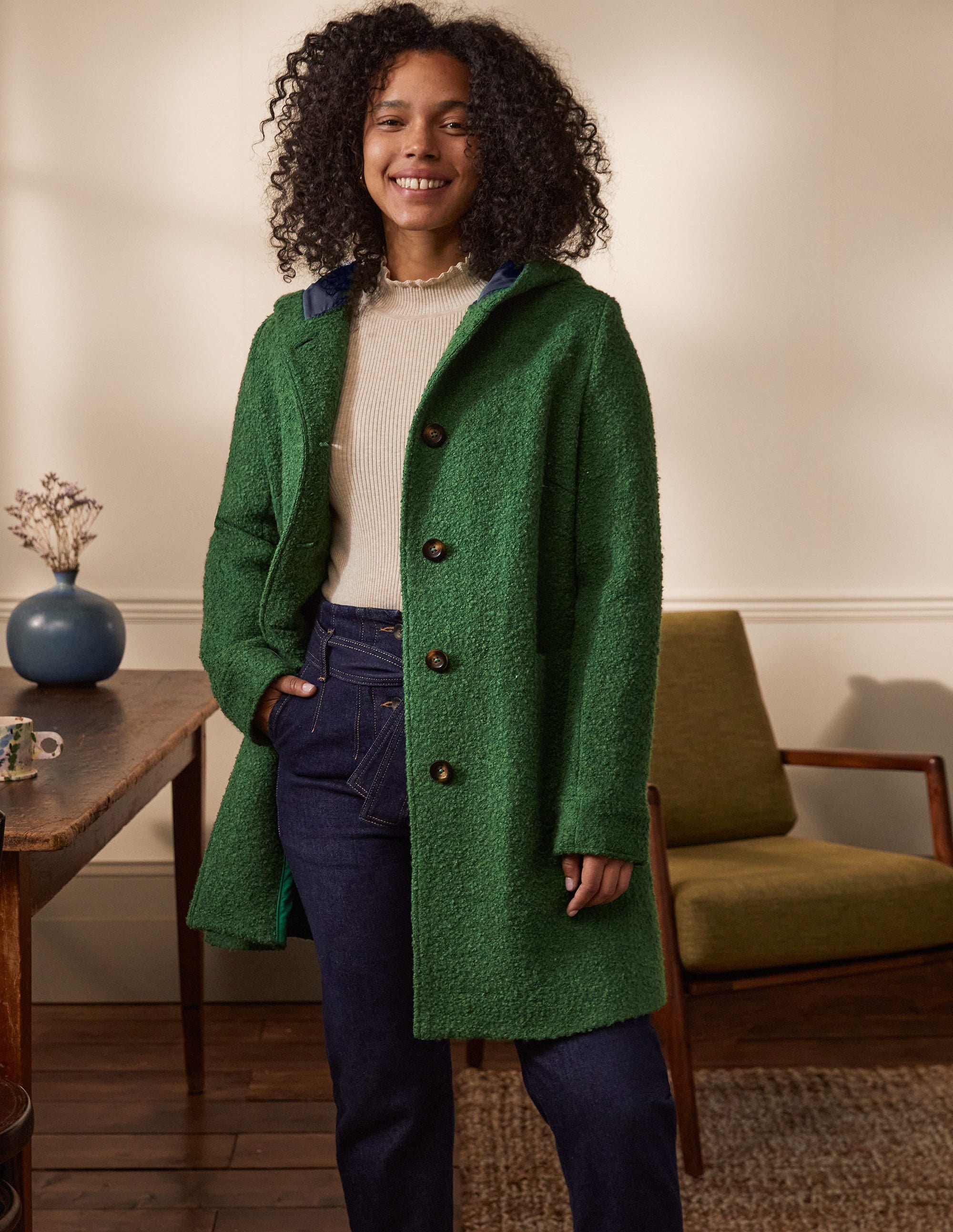 Manteau Cambridge texturé-Conifère - Image 5