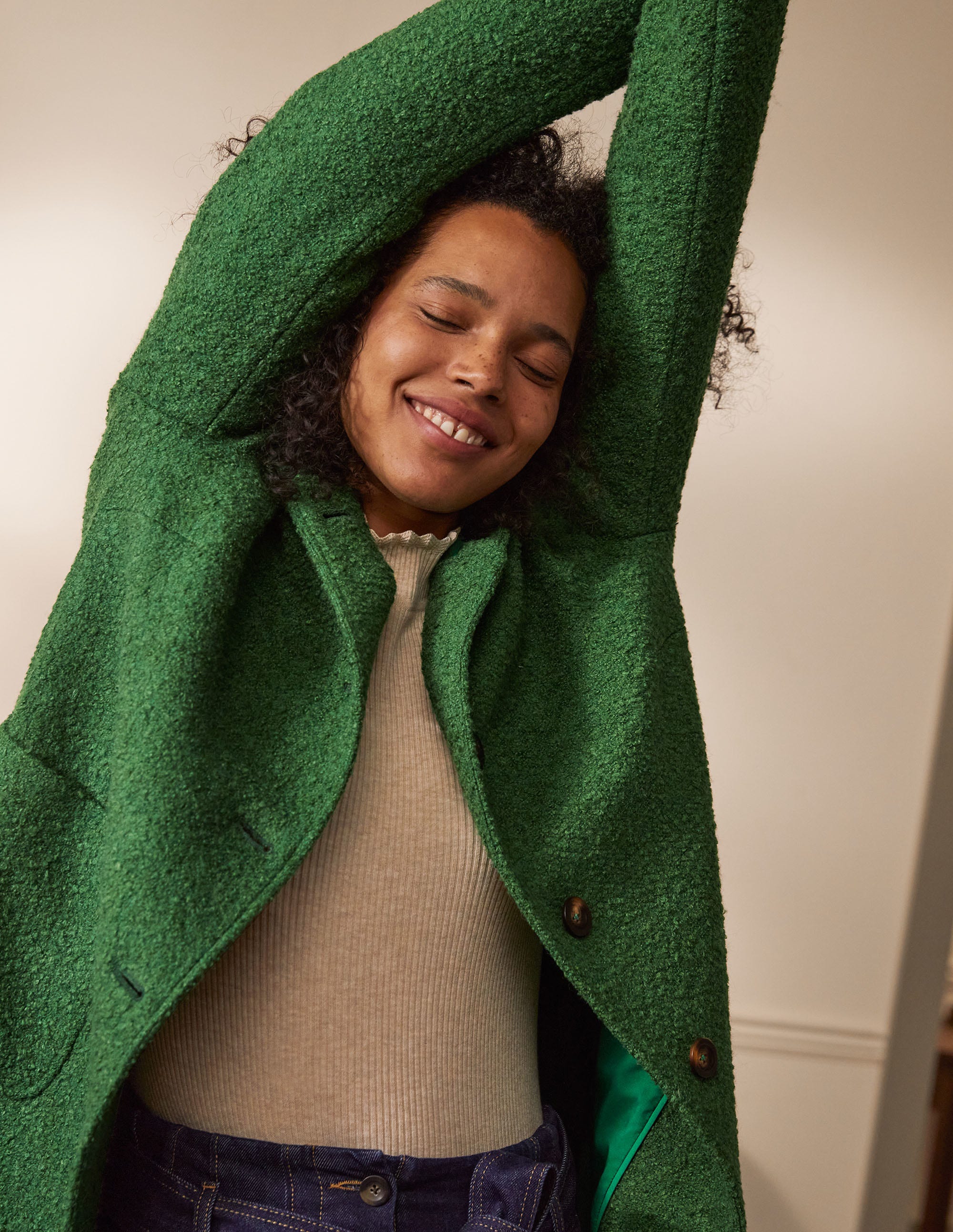Manteau Cambridge texturé-Conifère - Image 4
