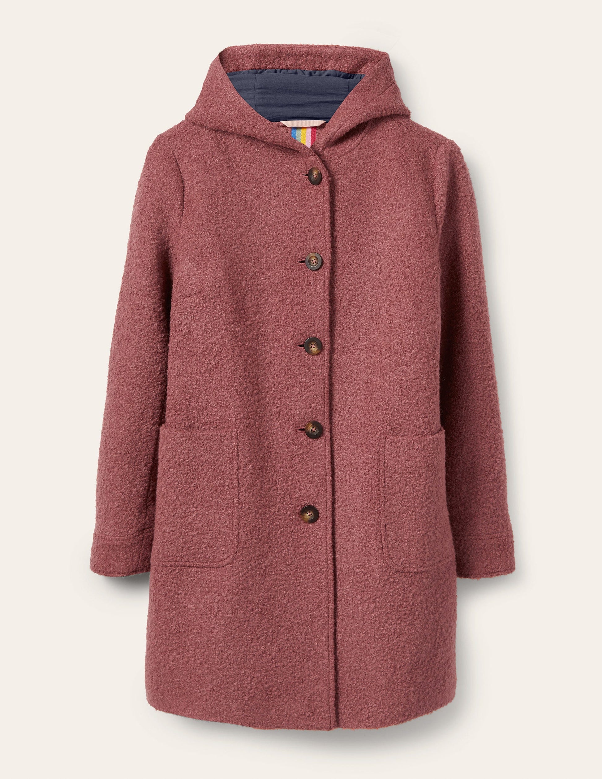 Manteau Cambridge texturé-Rose poudré-6